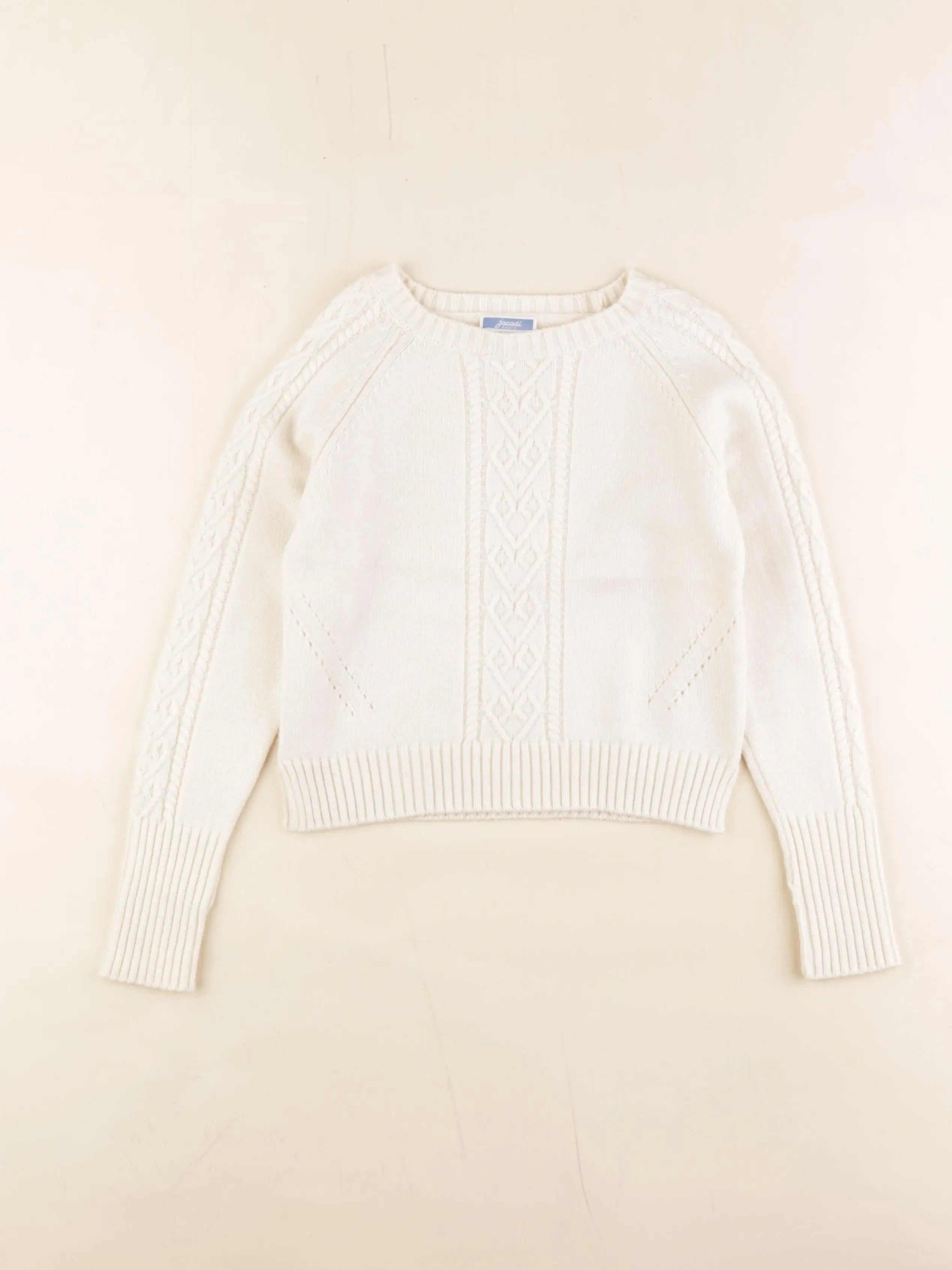 Jacadi - pull beige - 6 ans