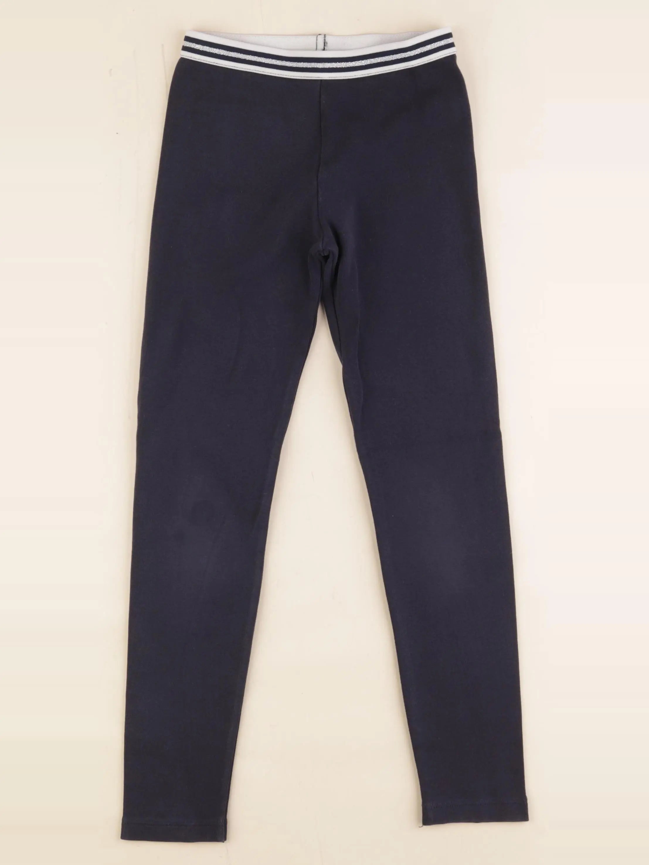 Petit Bateau - legging bleu - 8 ans