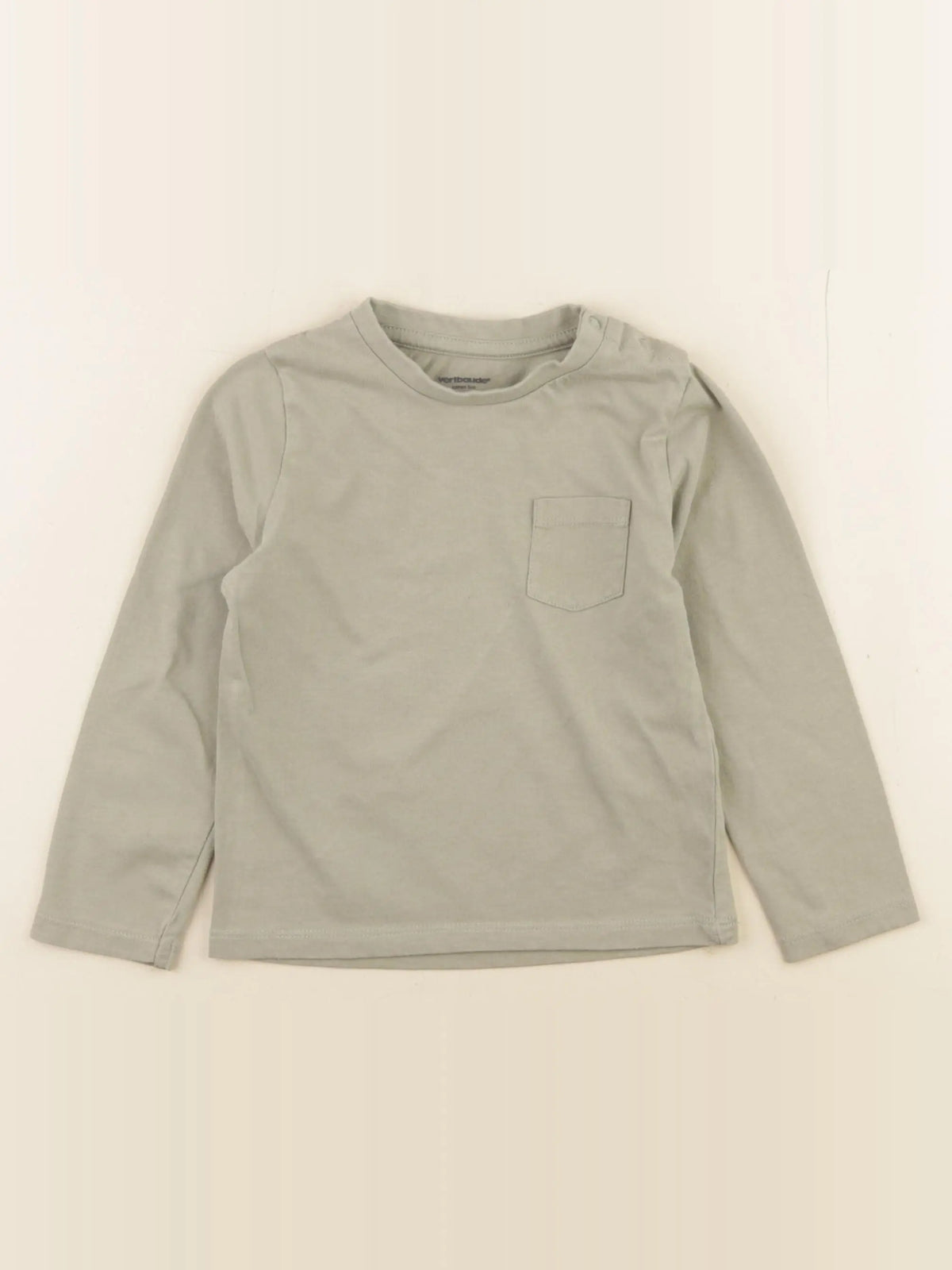 Vertbaudet - tee-shirt vert - 36 mois