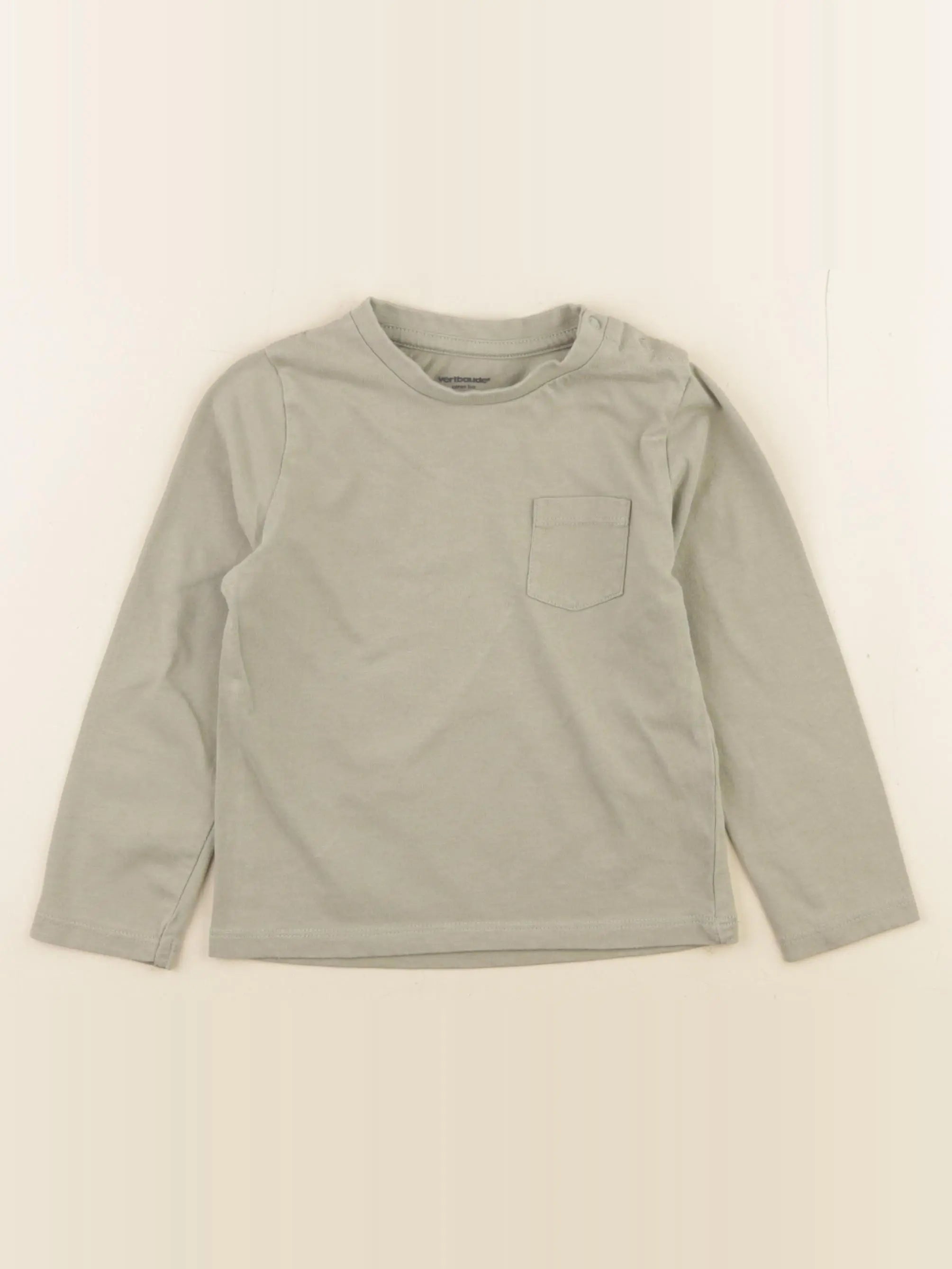 Vertbaudet - tee-shirt vert - 36 mois