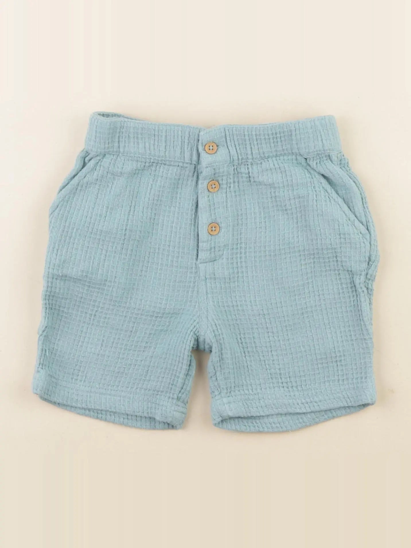 Boutchou - short bleu - 18 mois