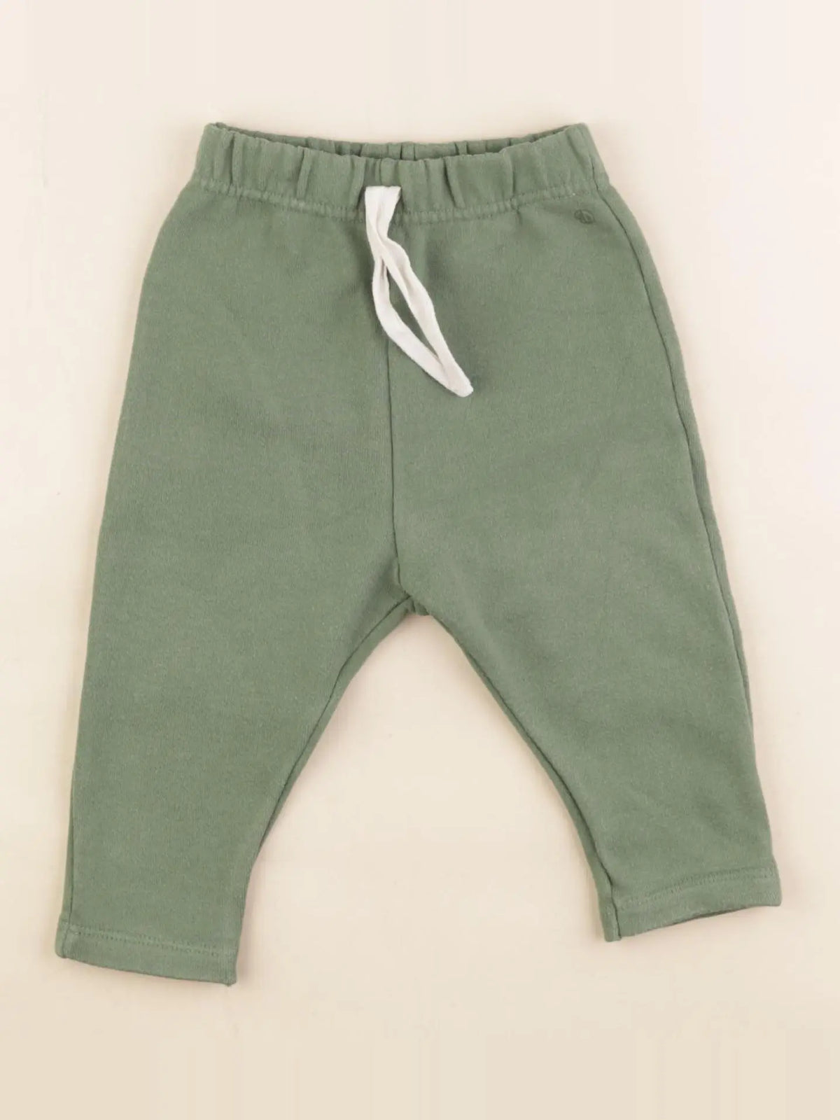 Petit Bateau - jogging vert - 6 mois