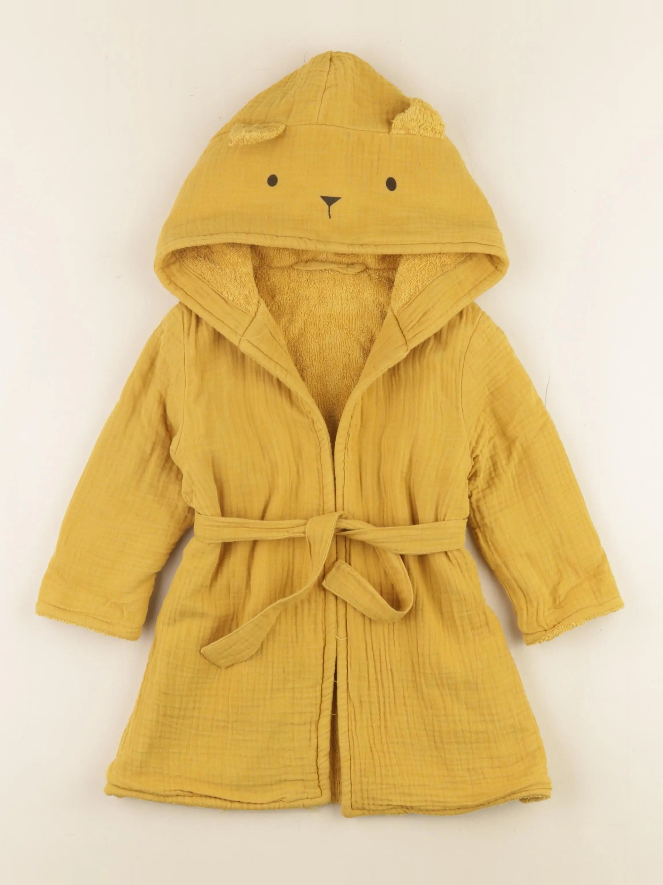 Vertbaudet - robe de chambre jaune - 18 mois à 1 an