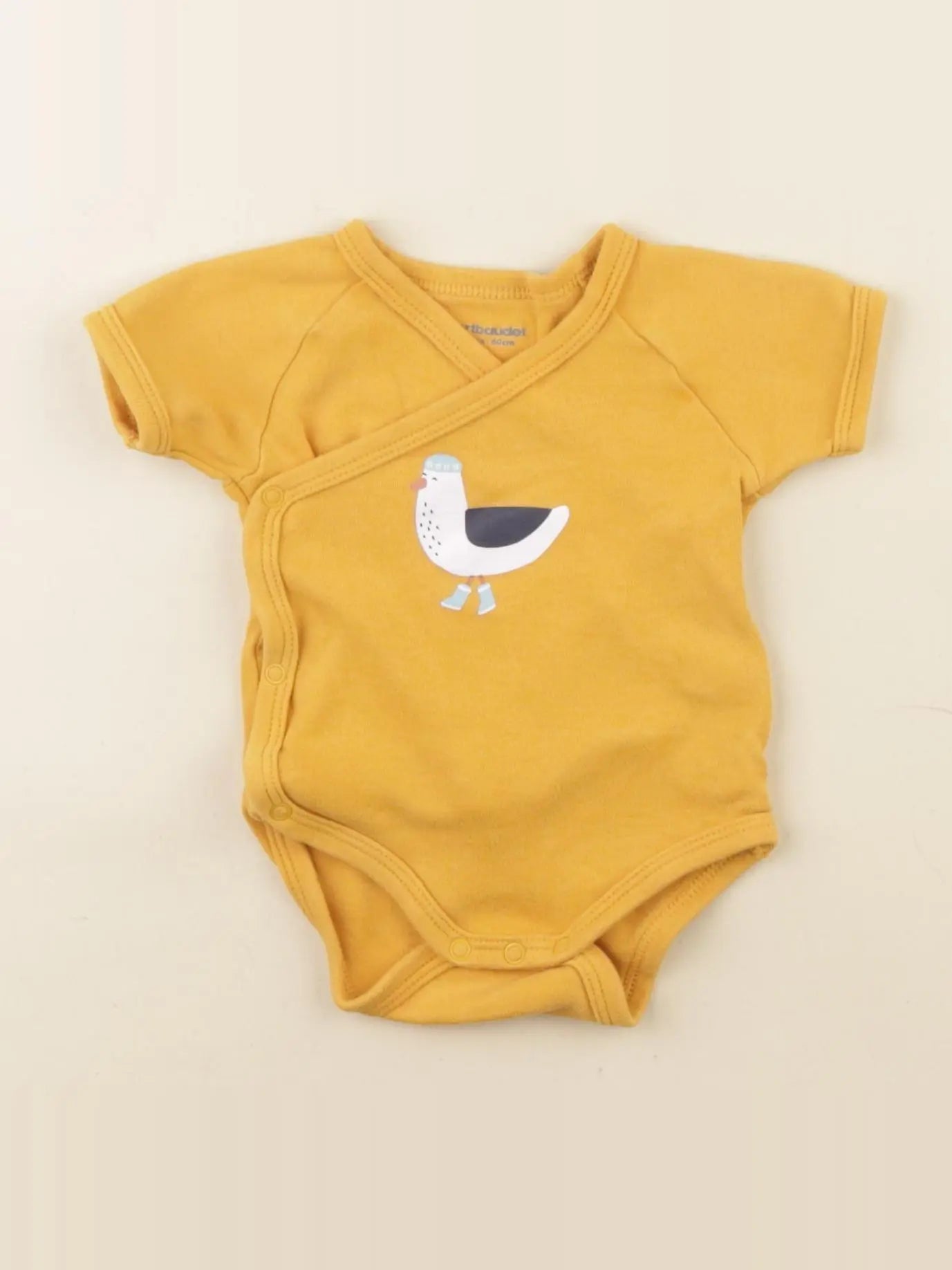 Vertbaudet - body jaune - 3 mois