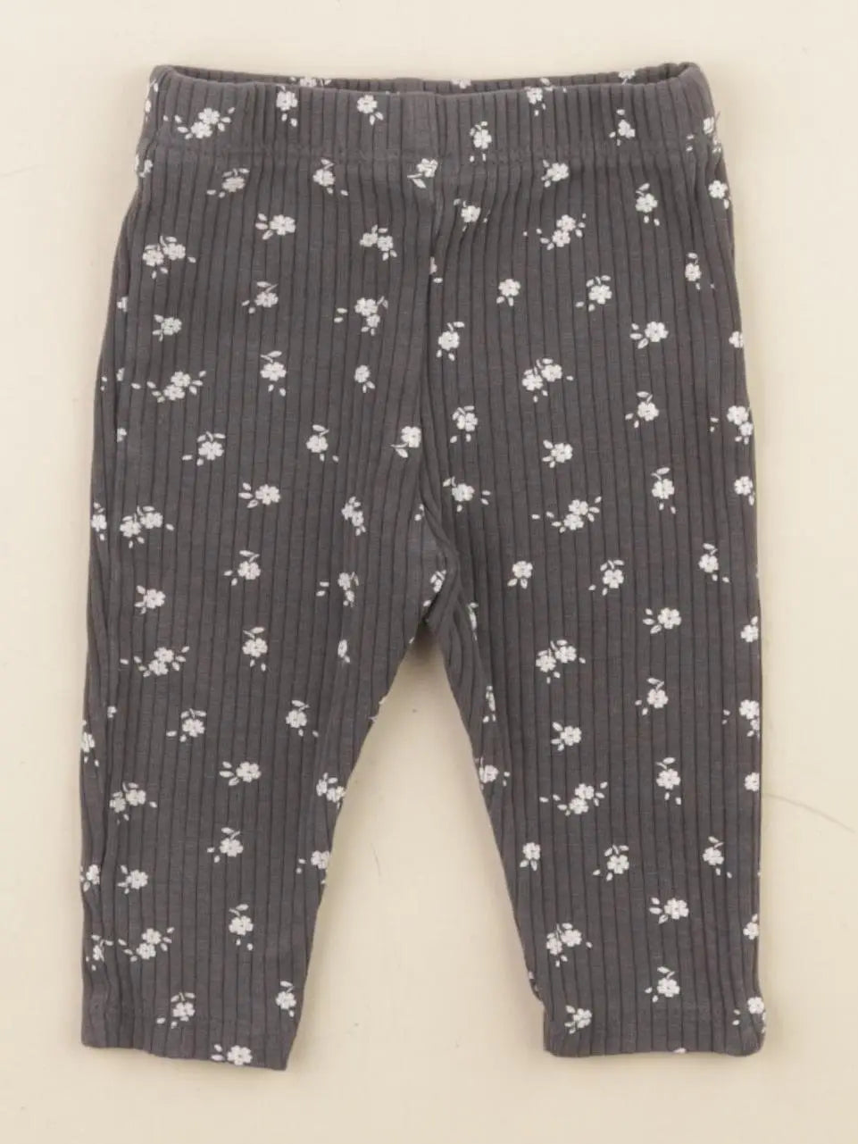 Vertbaudet - legging gris - 3 mois