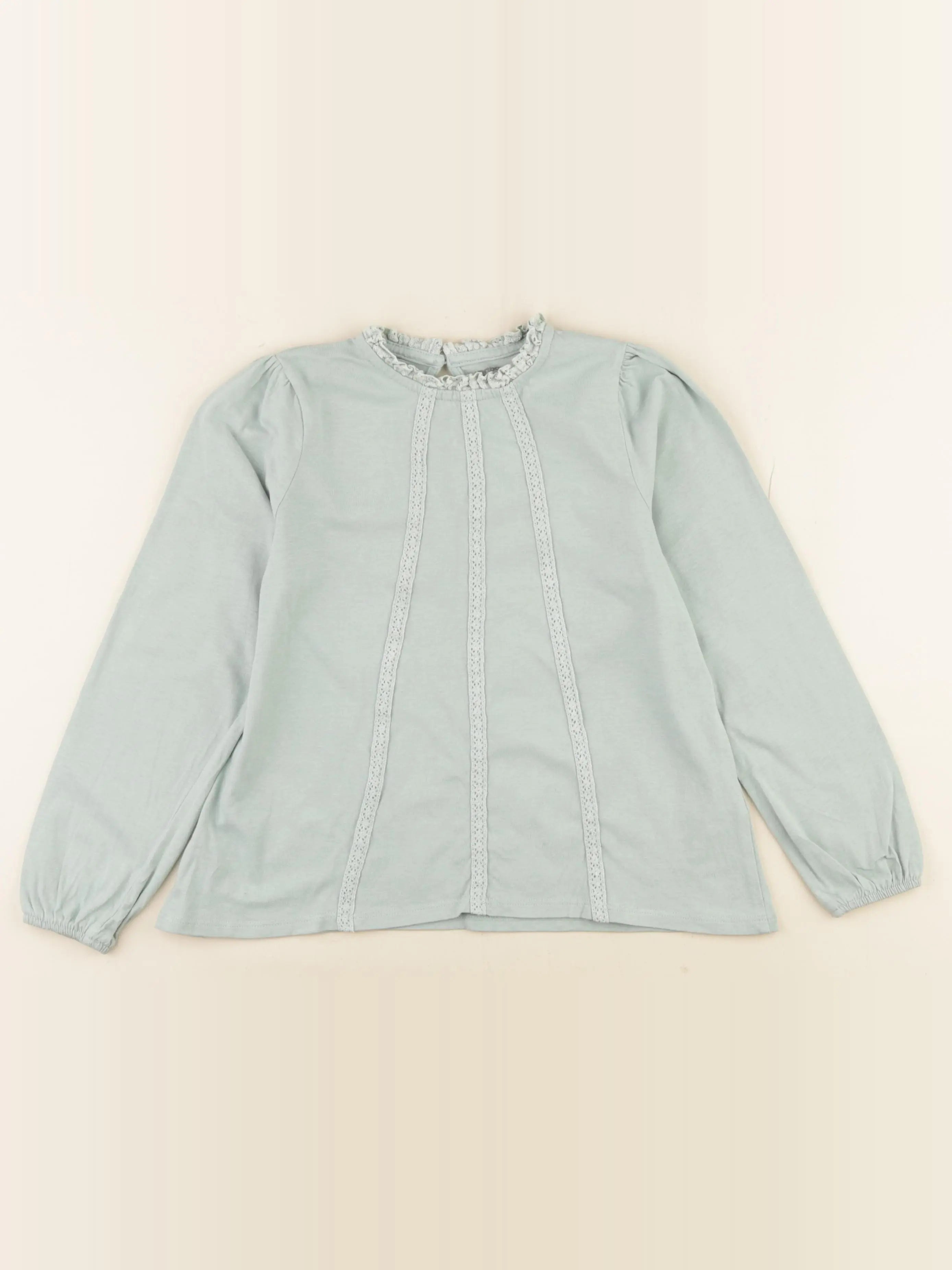 Vertbaudet - tee-shirt vert - 8 ans