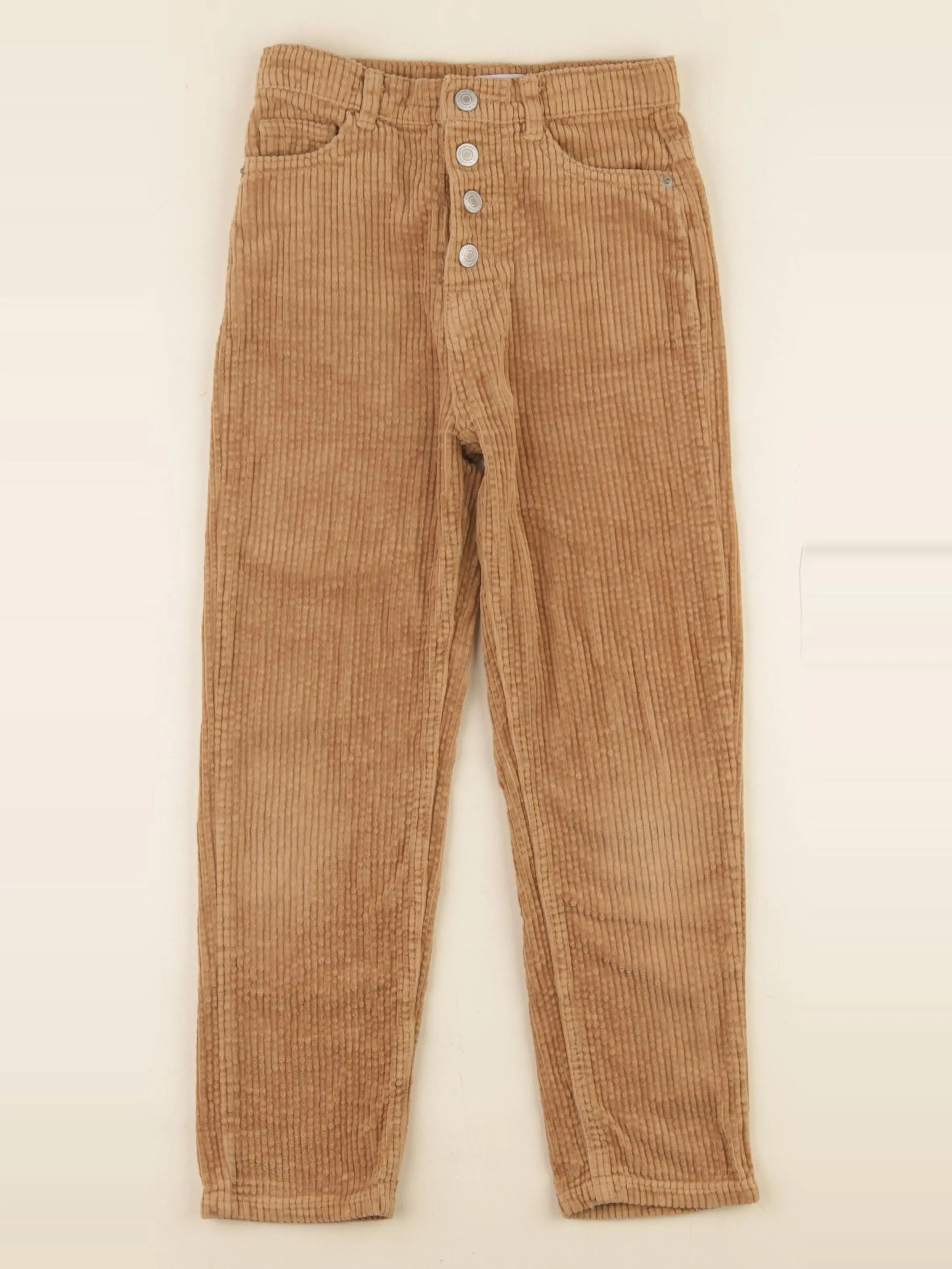 Vertbaudet - pantalon marron - 8 ans