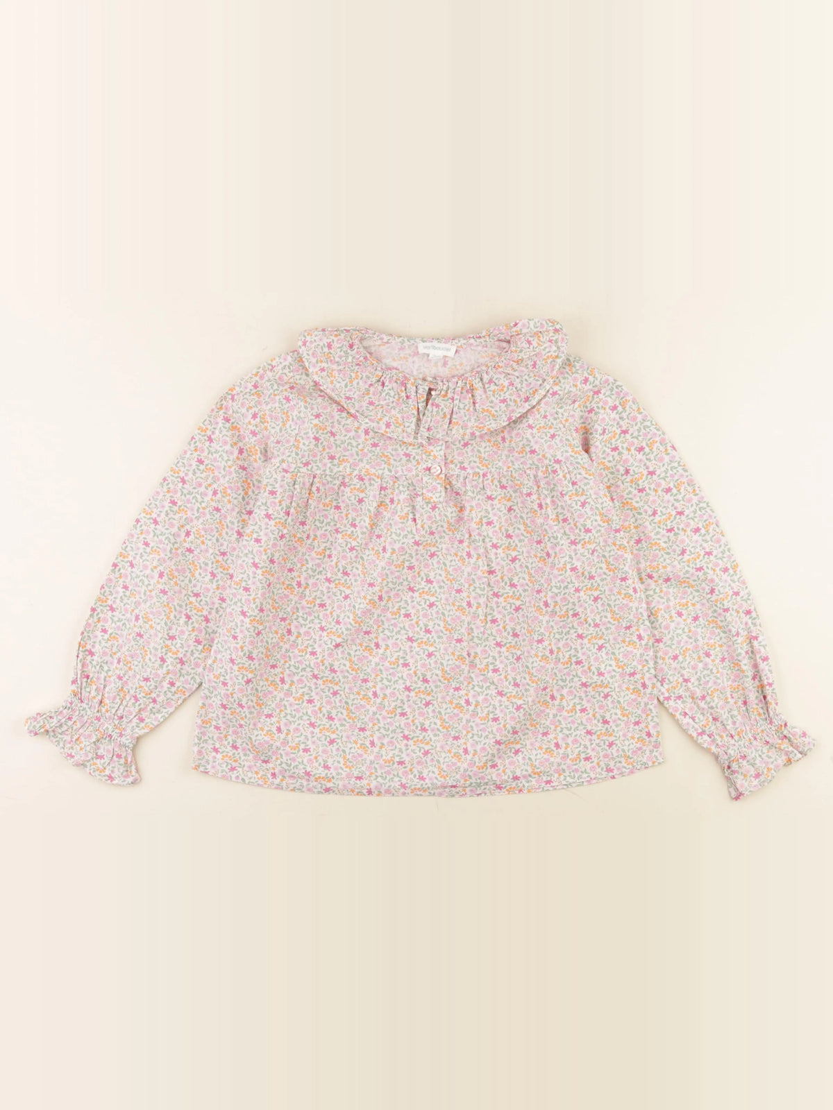 Vertbaudet - blouse rose, multicolore - 8 ans