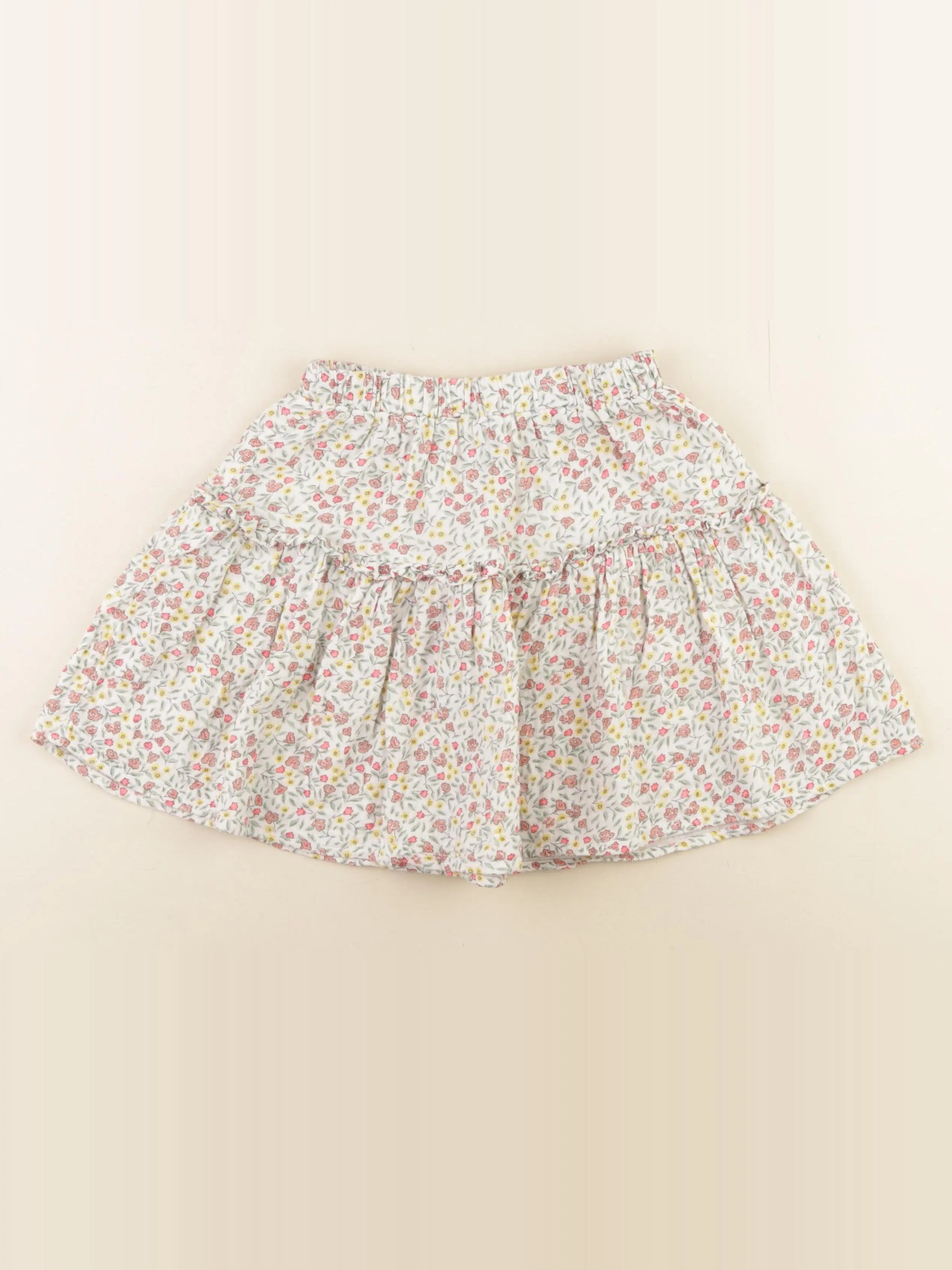 Vertbaudet - jupe blanc, multicolore - 8 ans