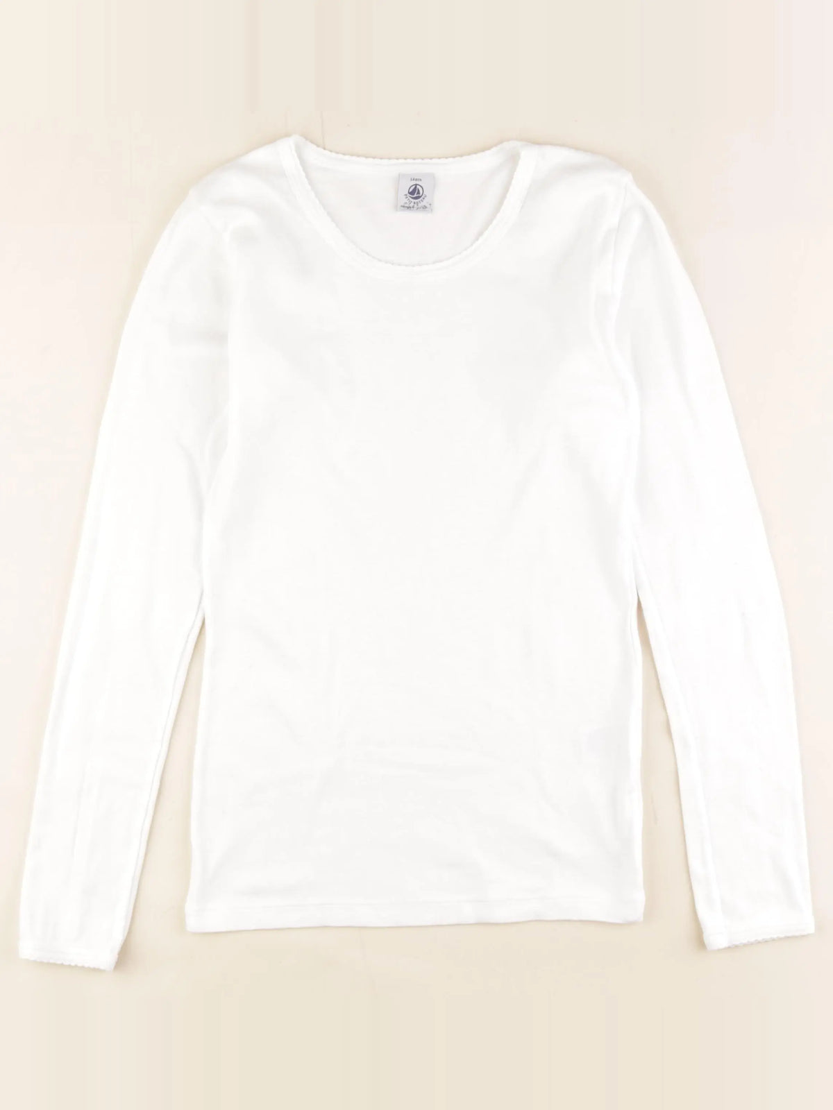 Petit Bateau - maillot de corps blanc - 14 ans