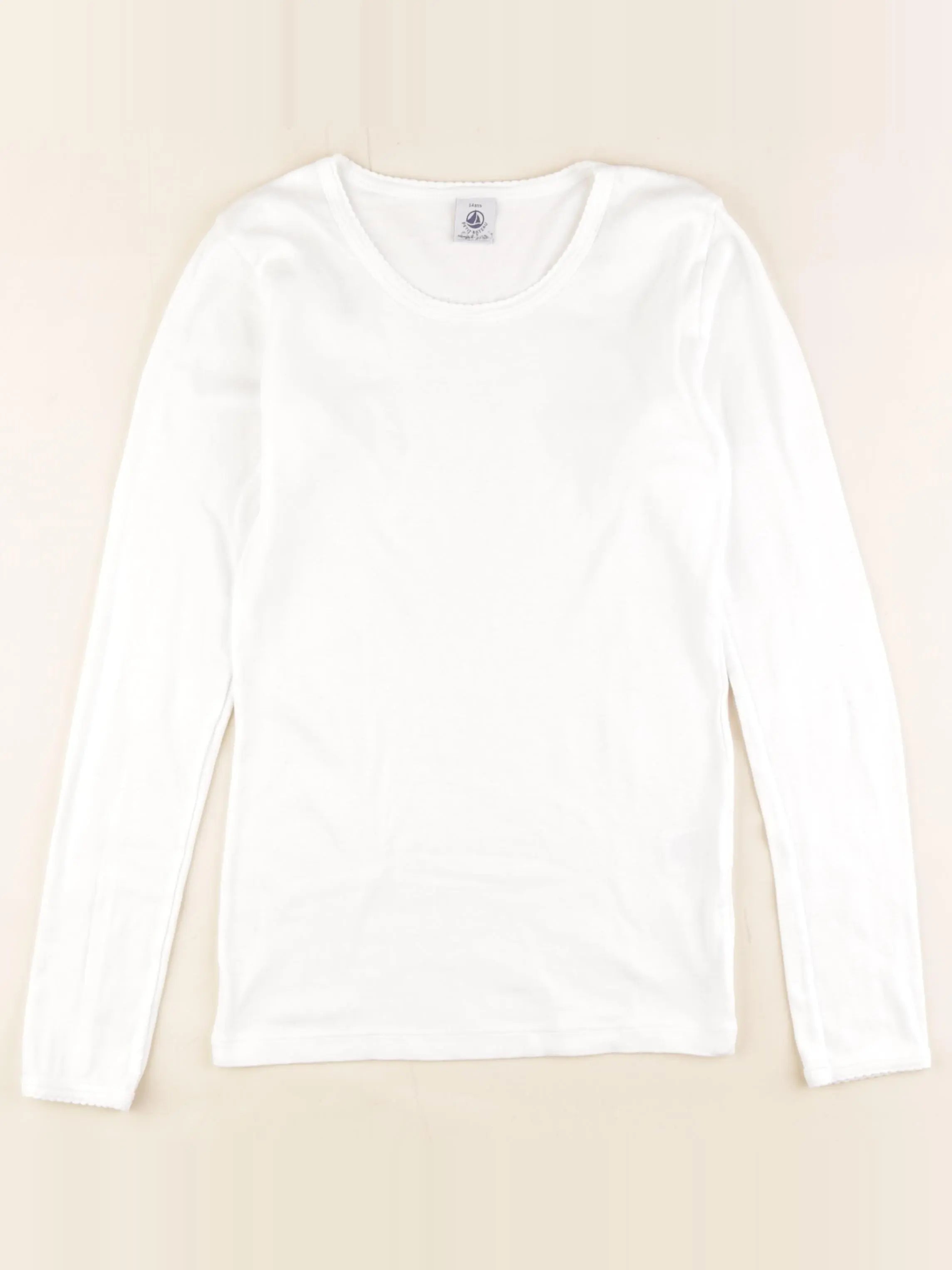 Petit Bateau - maillot de corps blanc - 14 ans