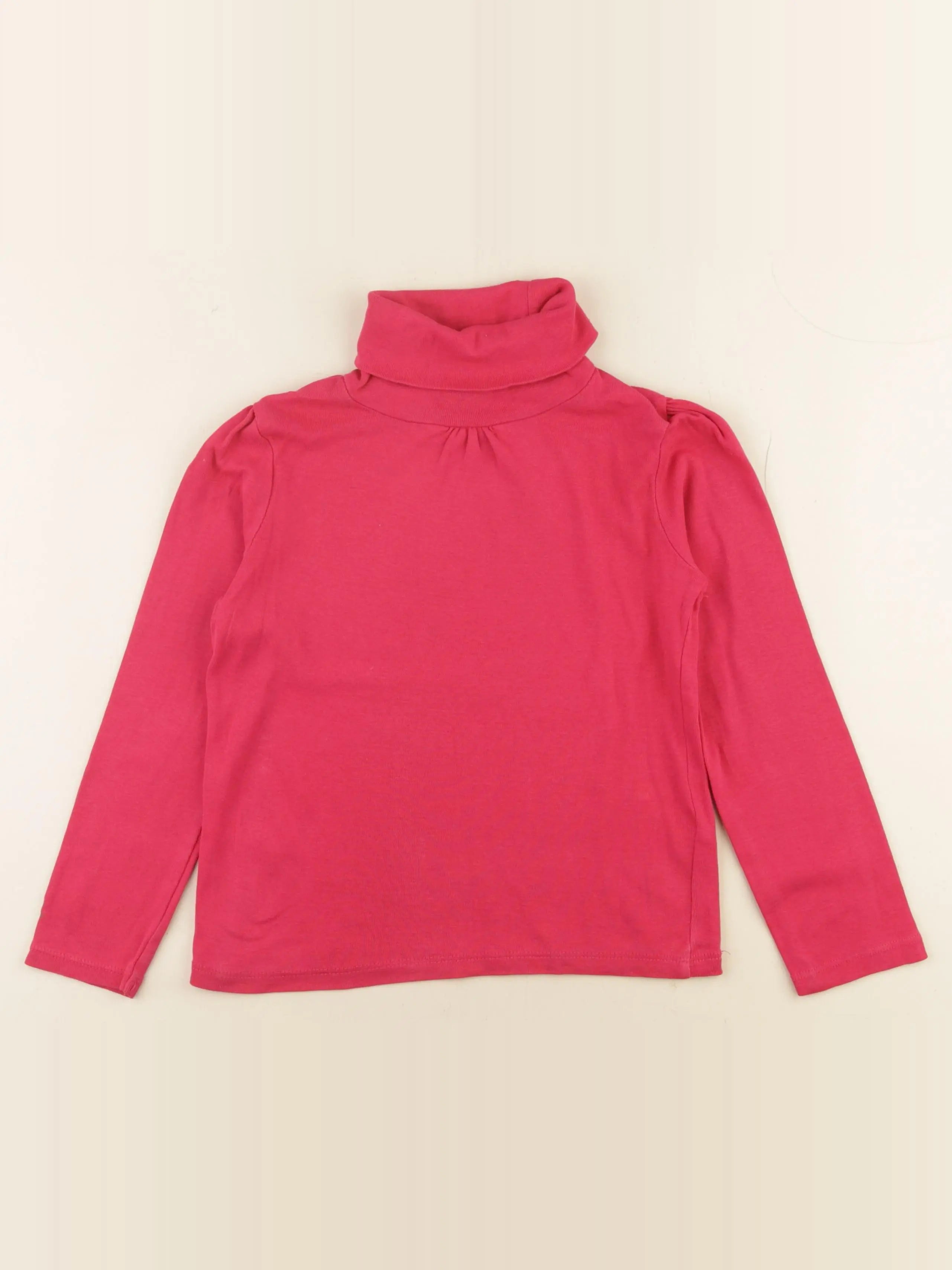 Vertbaudet - sous-pull rose - 8 ans