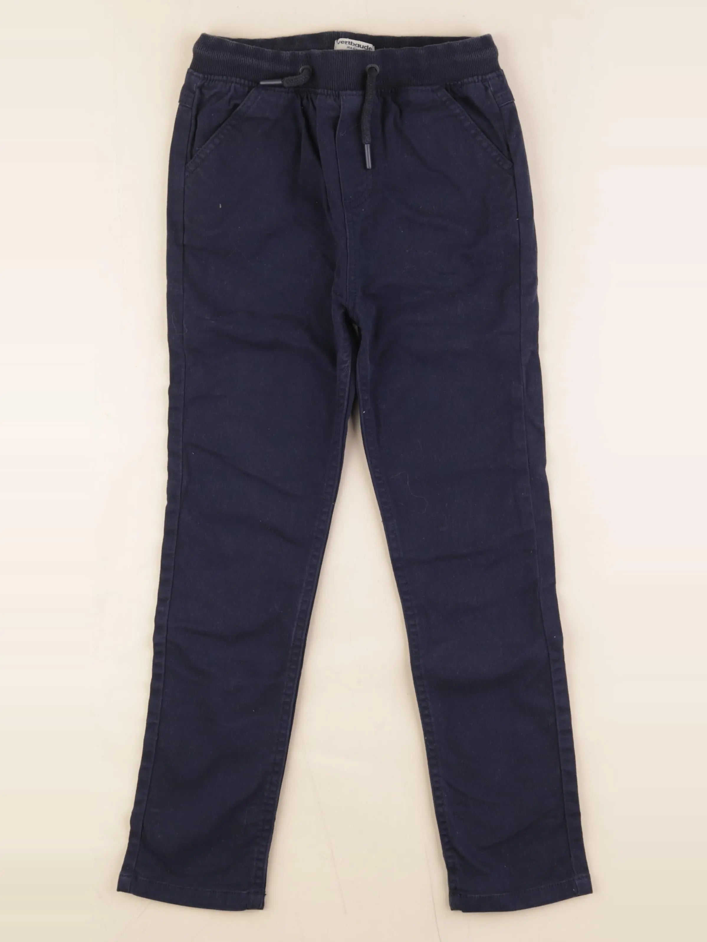 Vertbaudet - pantalon bleu - 8 ans
