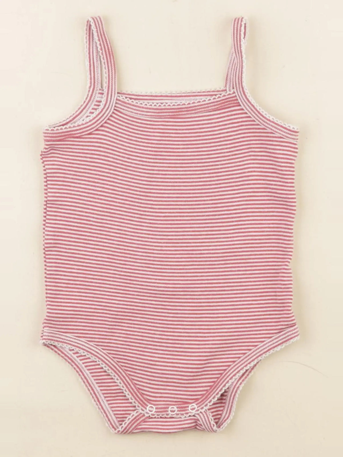 Vertbaudet - body rose - 24 mois