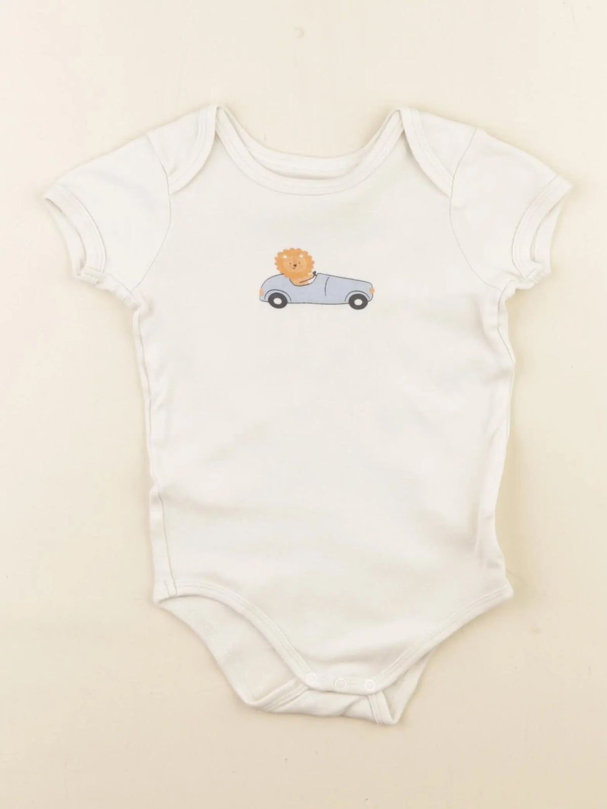 Vertbaudet - body beige - 24 mois