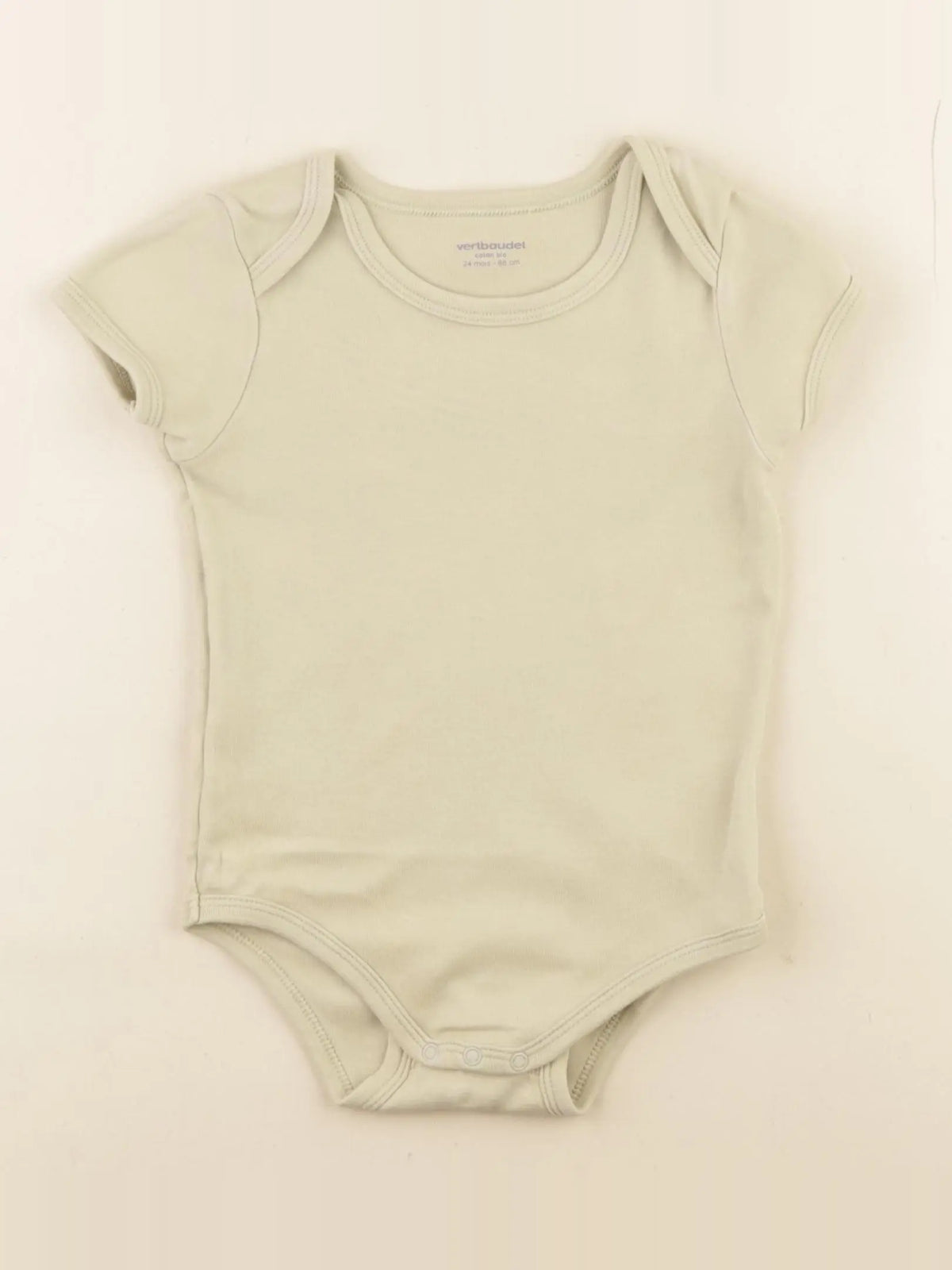 Vertbaudet - body vert - 24 mois