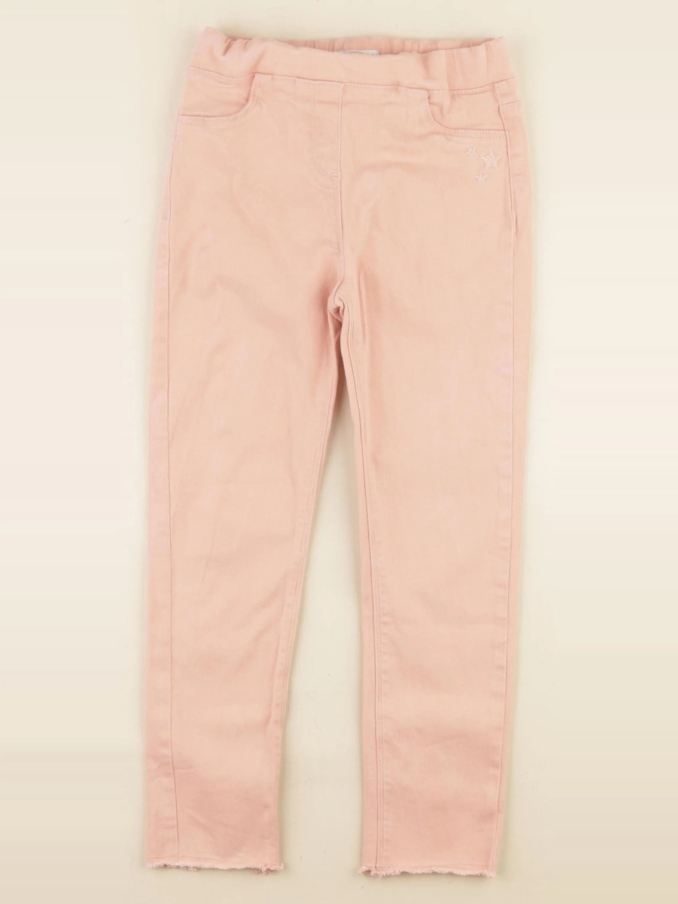 Vertbaudet - jegging rose - 8 ans