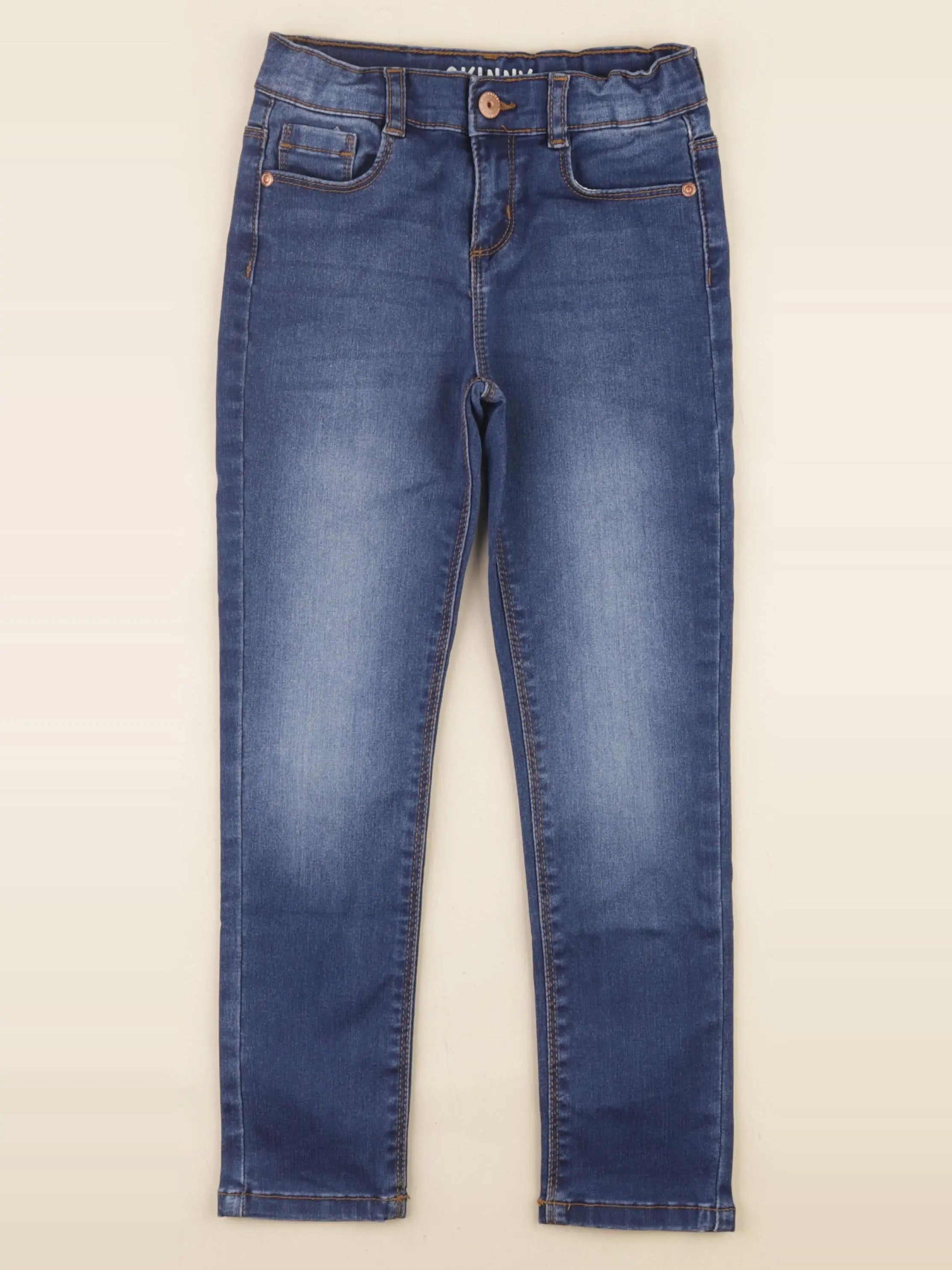 Vertbaudet - jean bleu - 7 ans