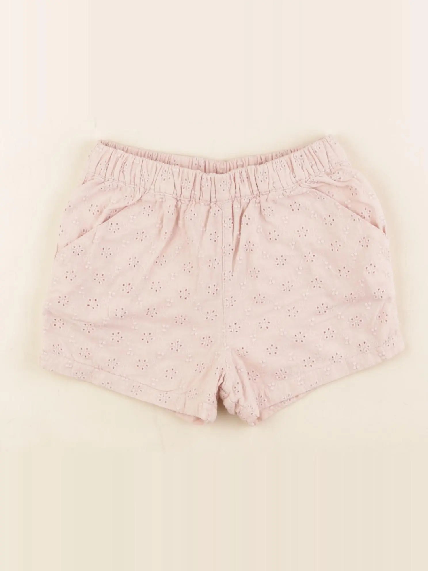 Petit Bateau - short rose - 24 mois