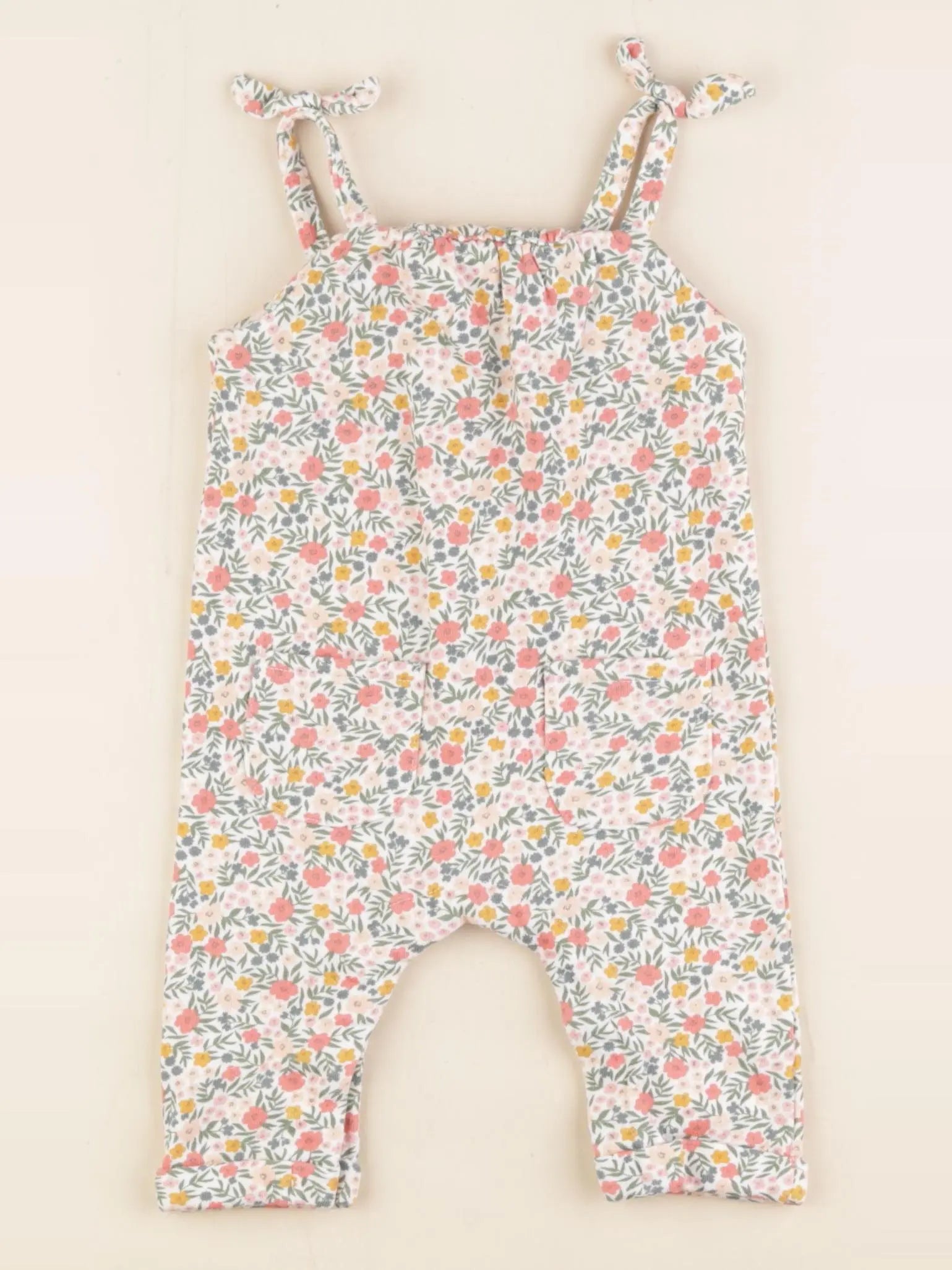 Vertbaudet - combinaison multicolore - 3 mois