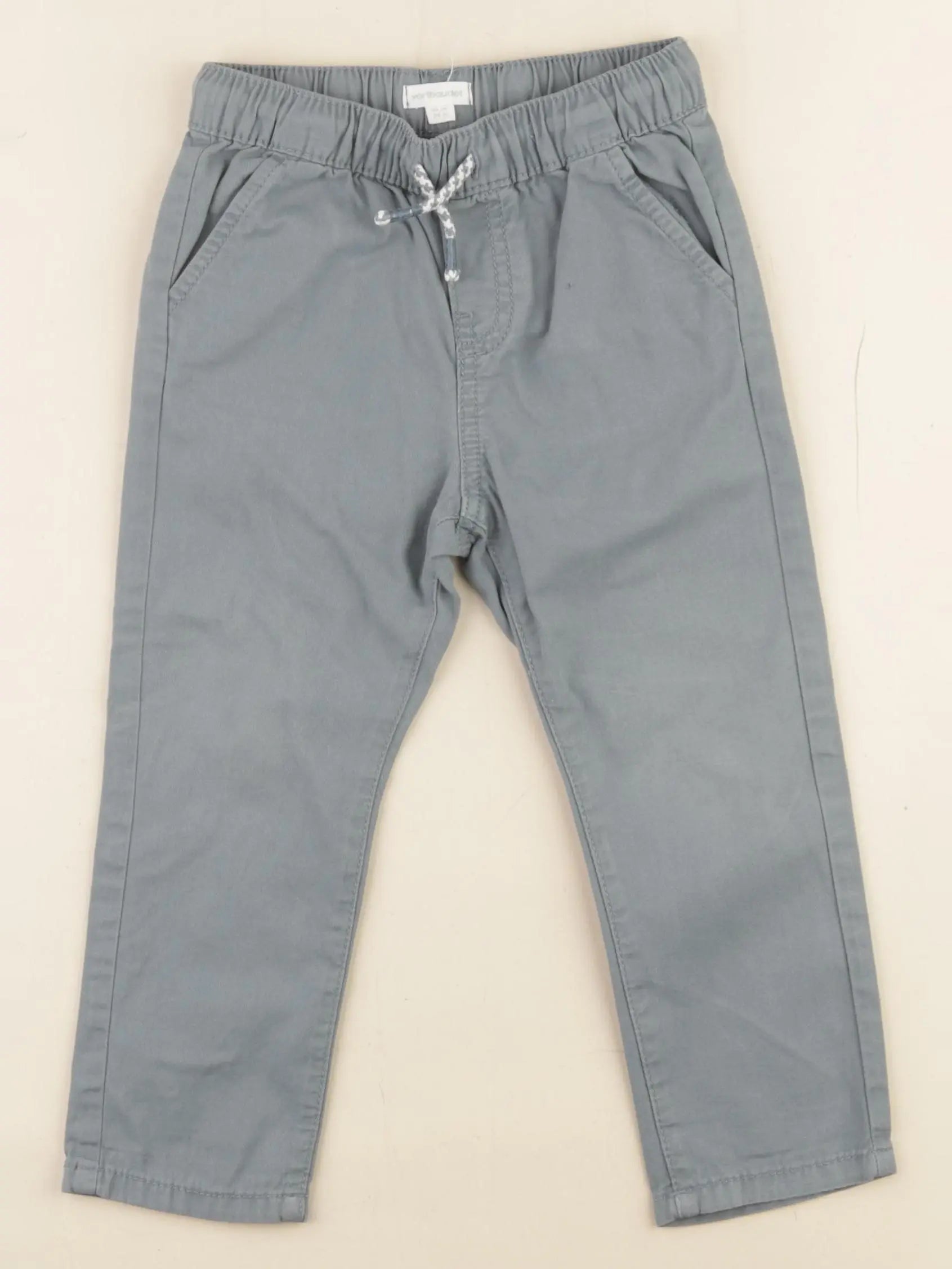 Vertbaudet - pantalon vert - 24 mois