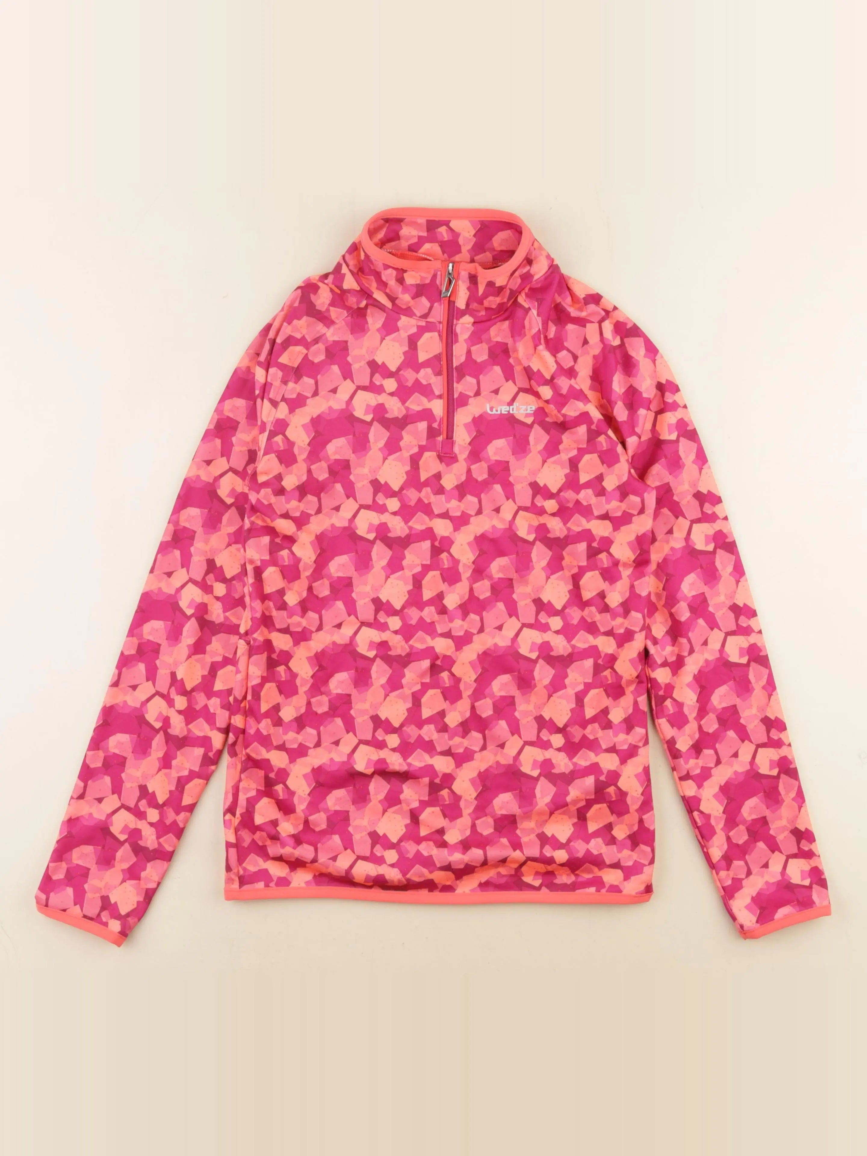 Decathlon ski - tee-shirt technique multicolore - 12 ans