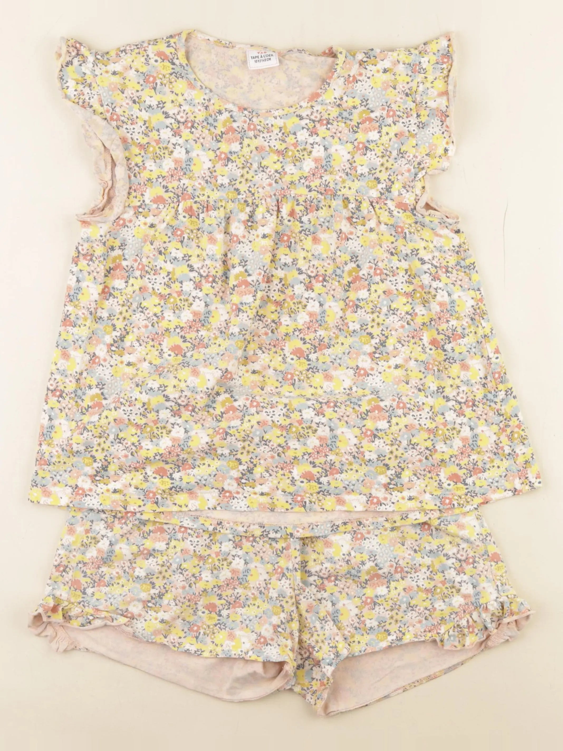 Tape à l'oeil - pyjama coton multicolore - 10 ans