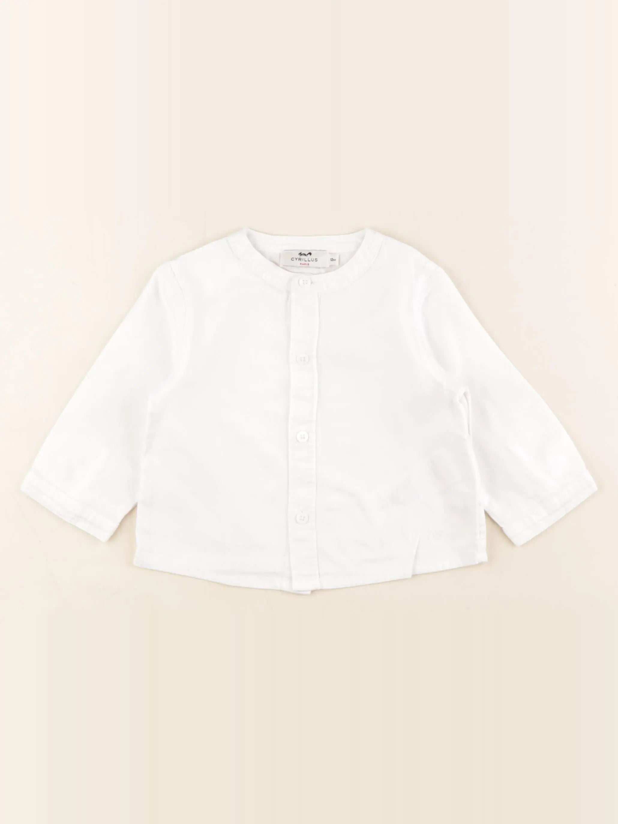 Cyrillus - chemise blanc - 12 mois