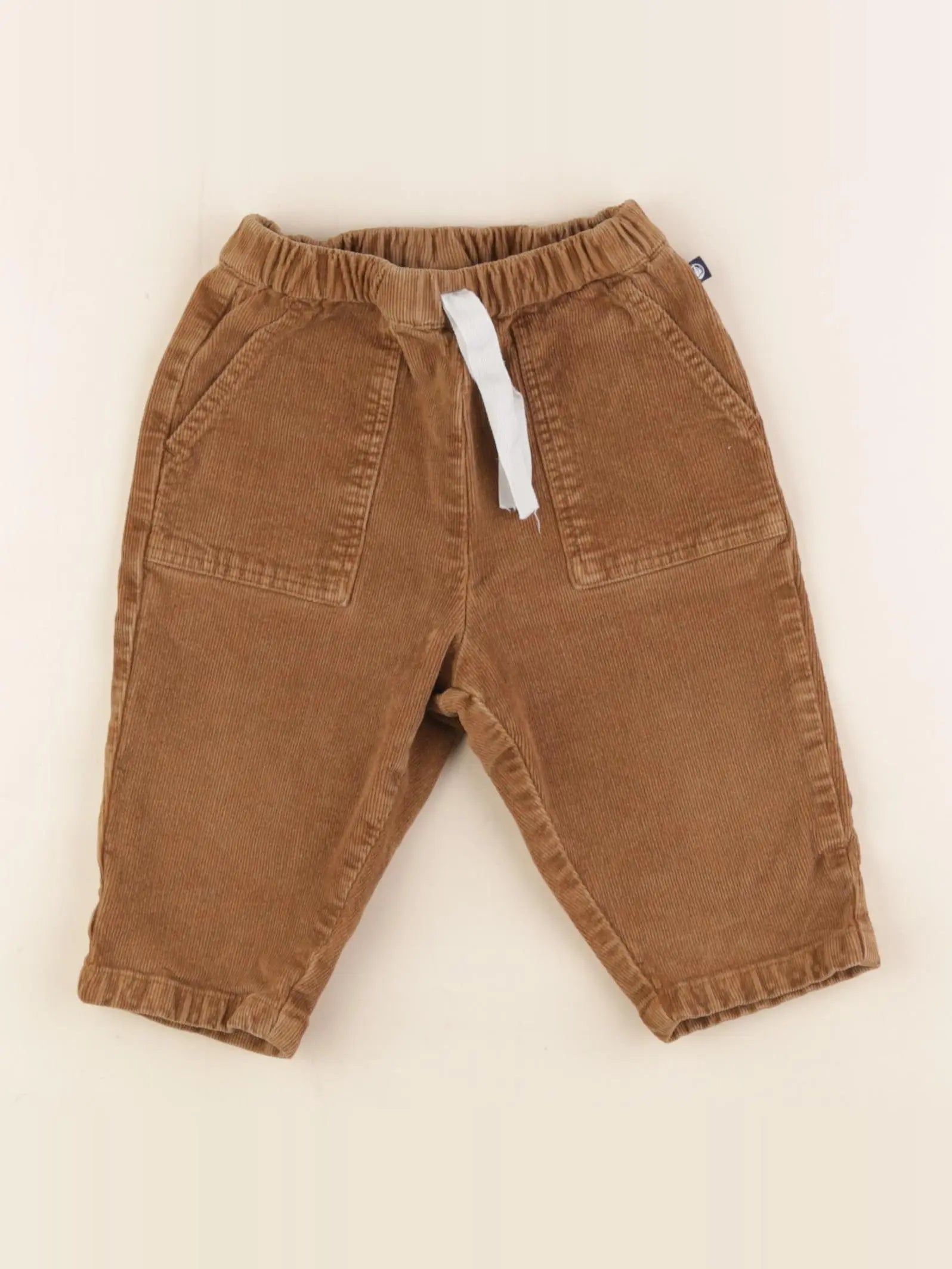 Petit Bateau - pantalon marron - 12 mois