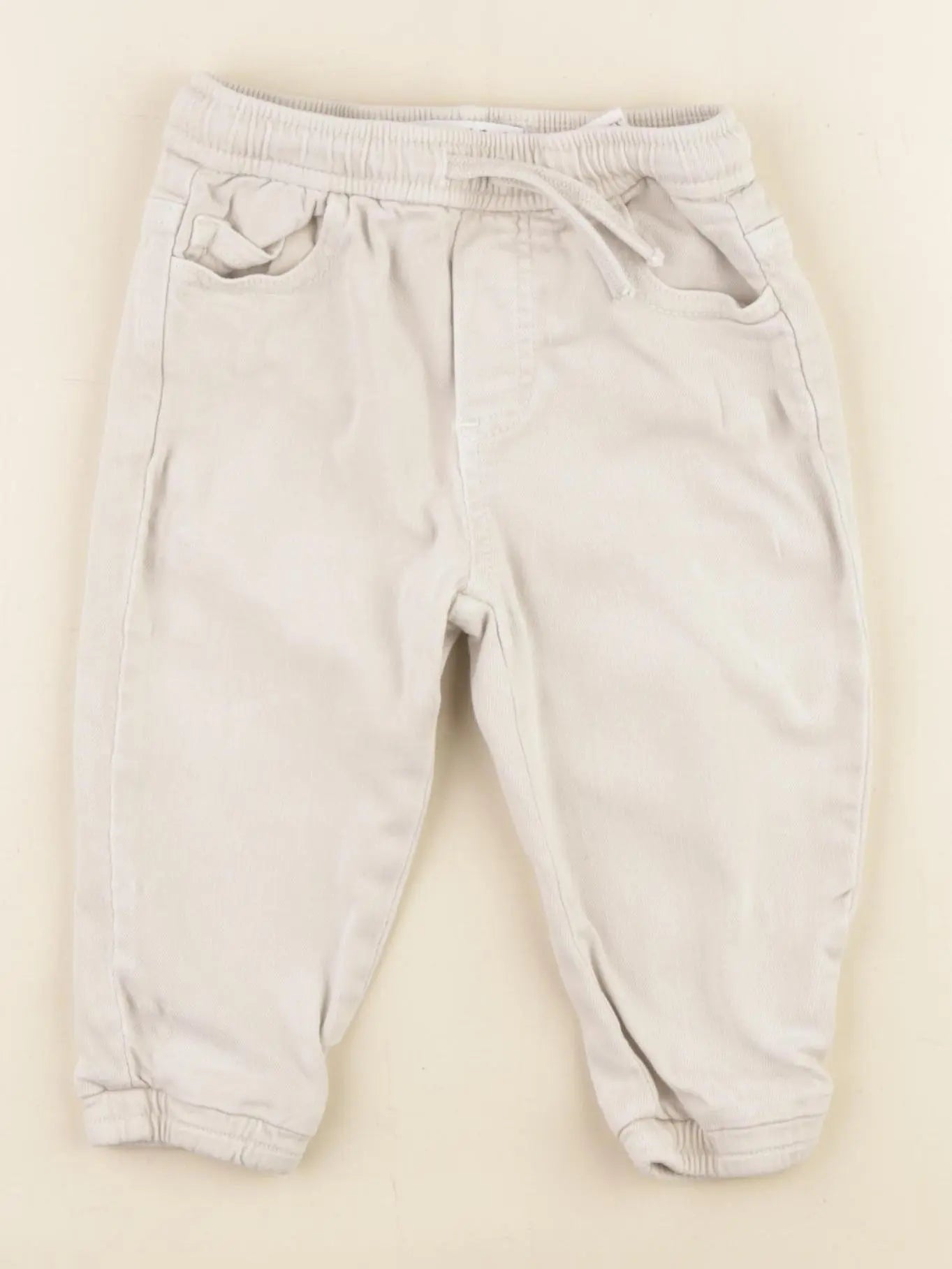 Zara - pantalon beige - 12/18 mois