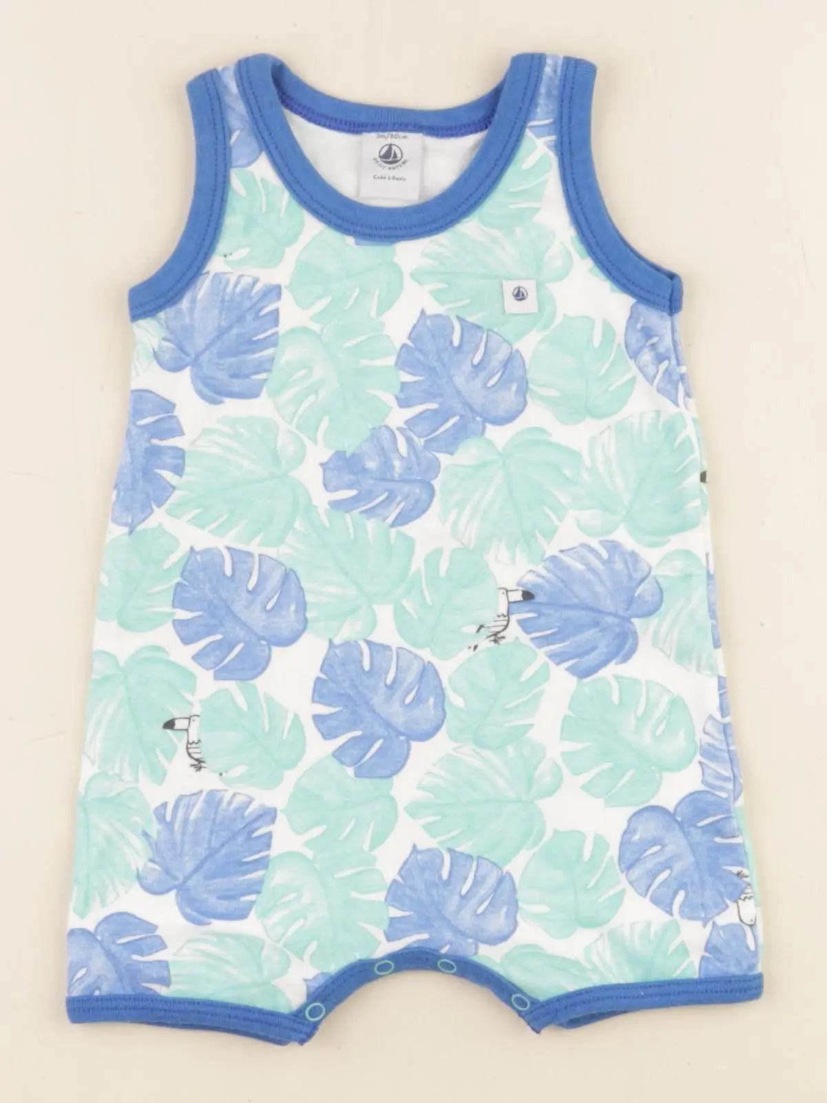 Petit Bateau - combinaison multicolore - 3 mois