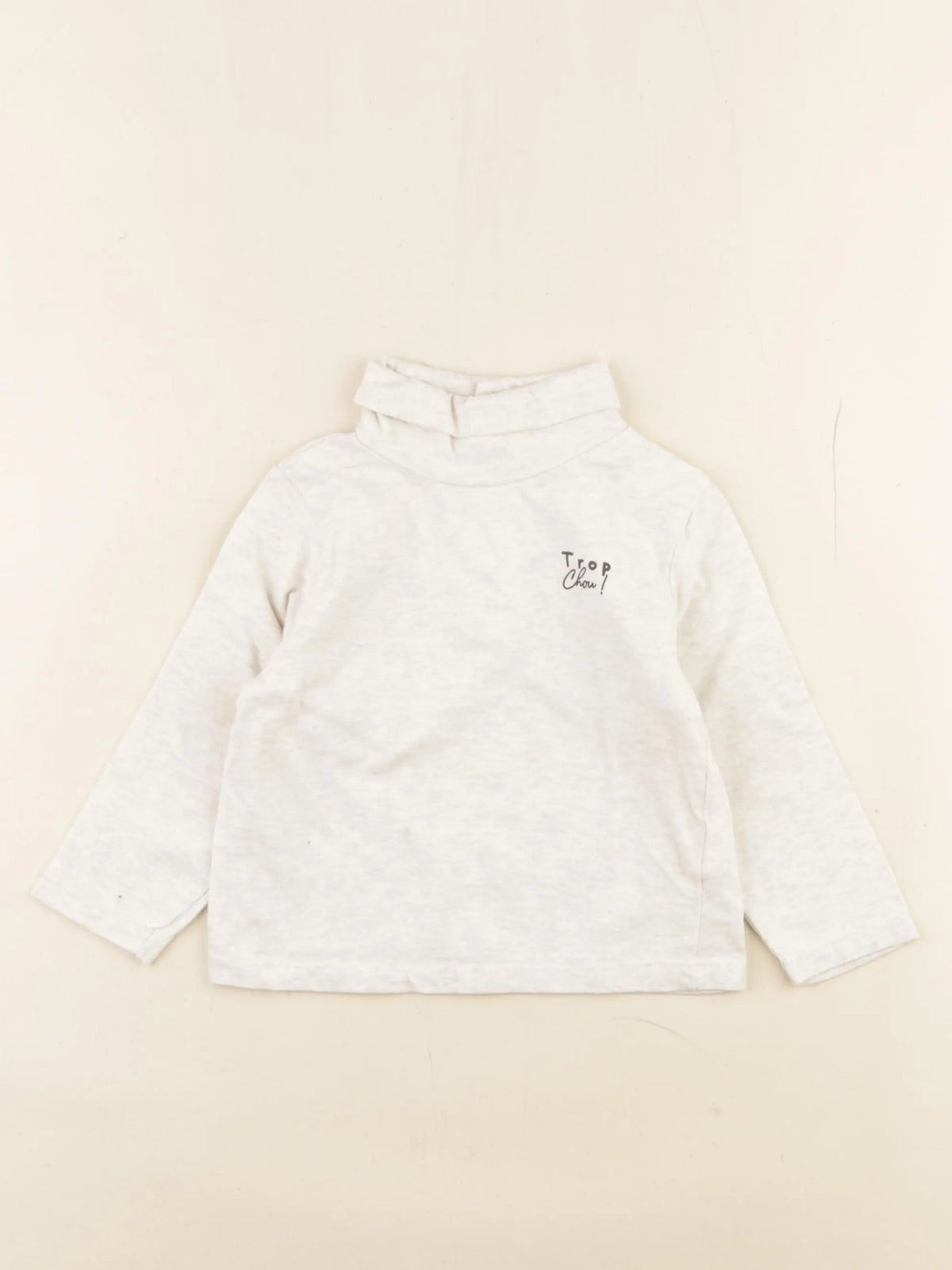 Tape à l'oeil - sous-pull beige - 18 mois