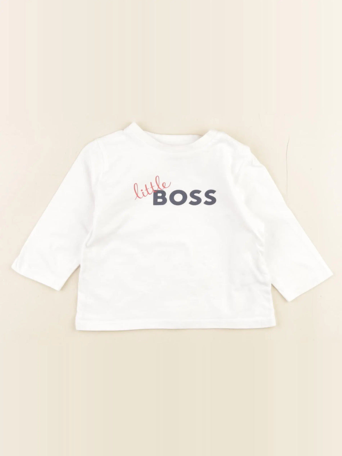 Hugo Boss - tee-shirt blanc - 9 mois
