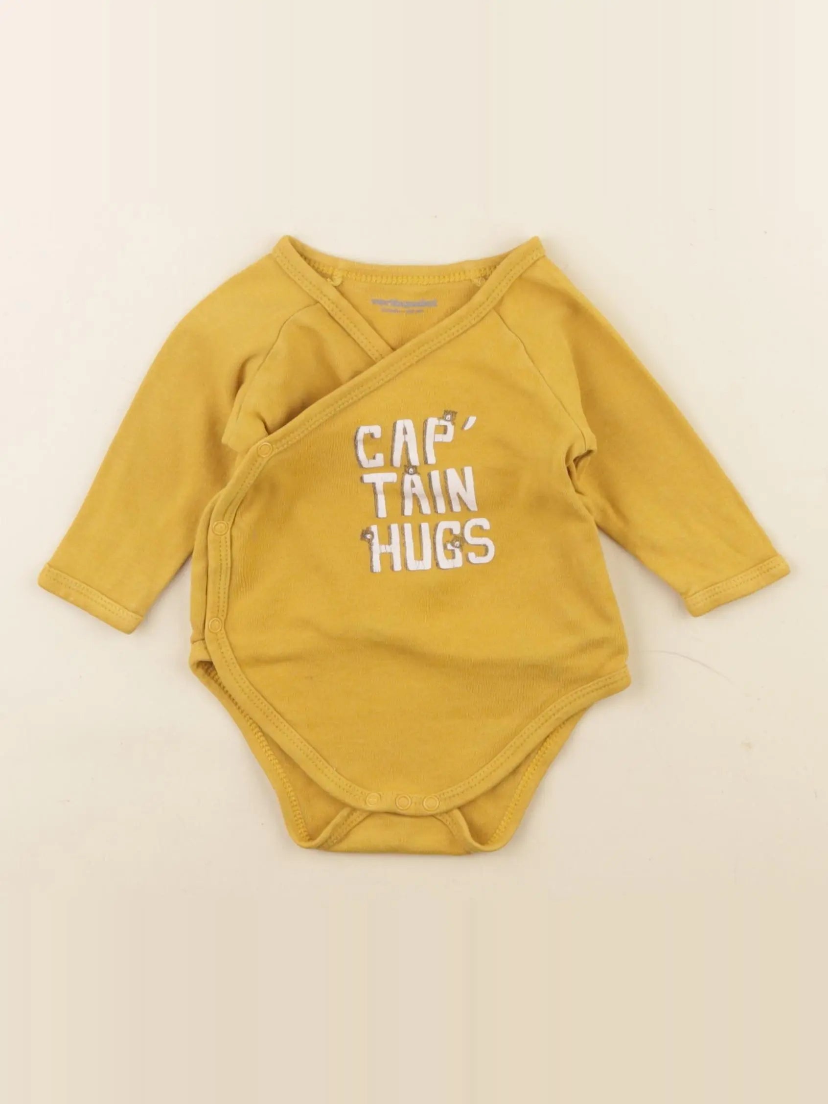 Vertbaudet - body jaune - 3 mois