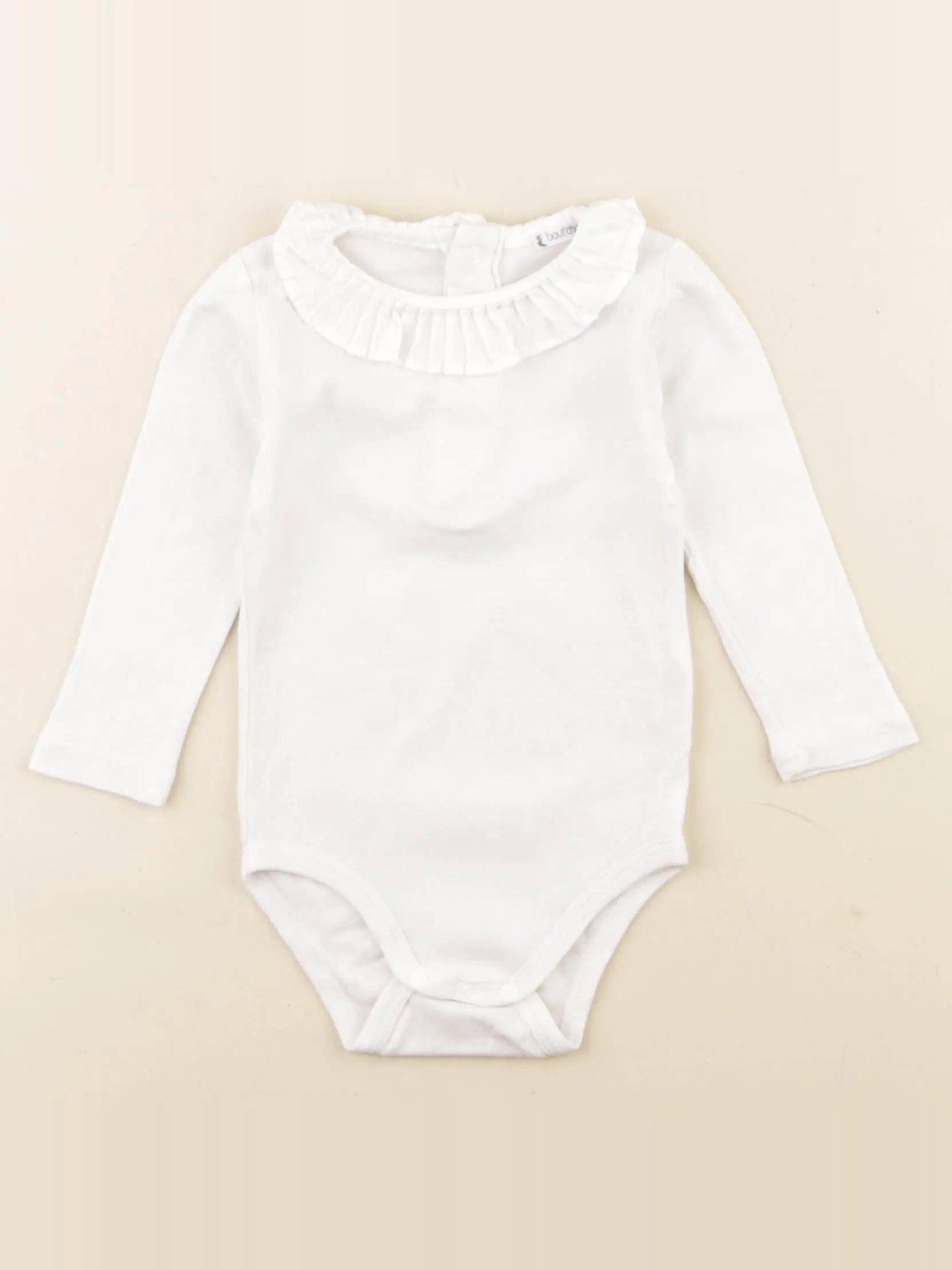 Boutchou - body à col blanc - 6 mois