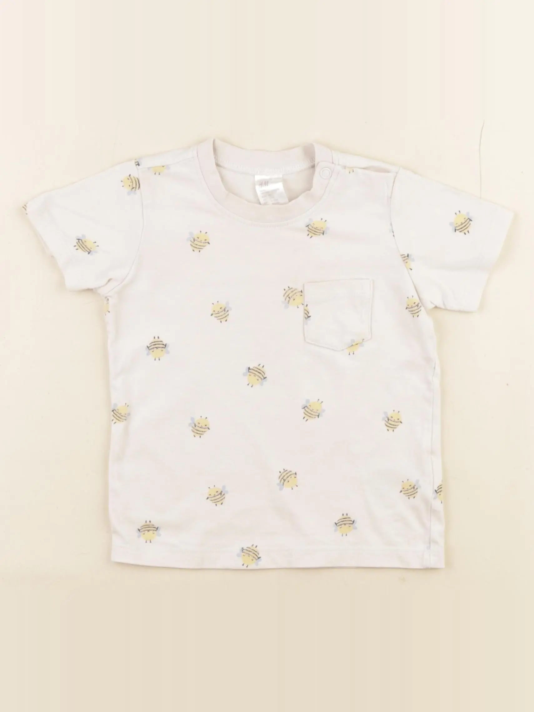 H&M - tee-shirt multicolore - 9/12 mois