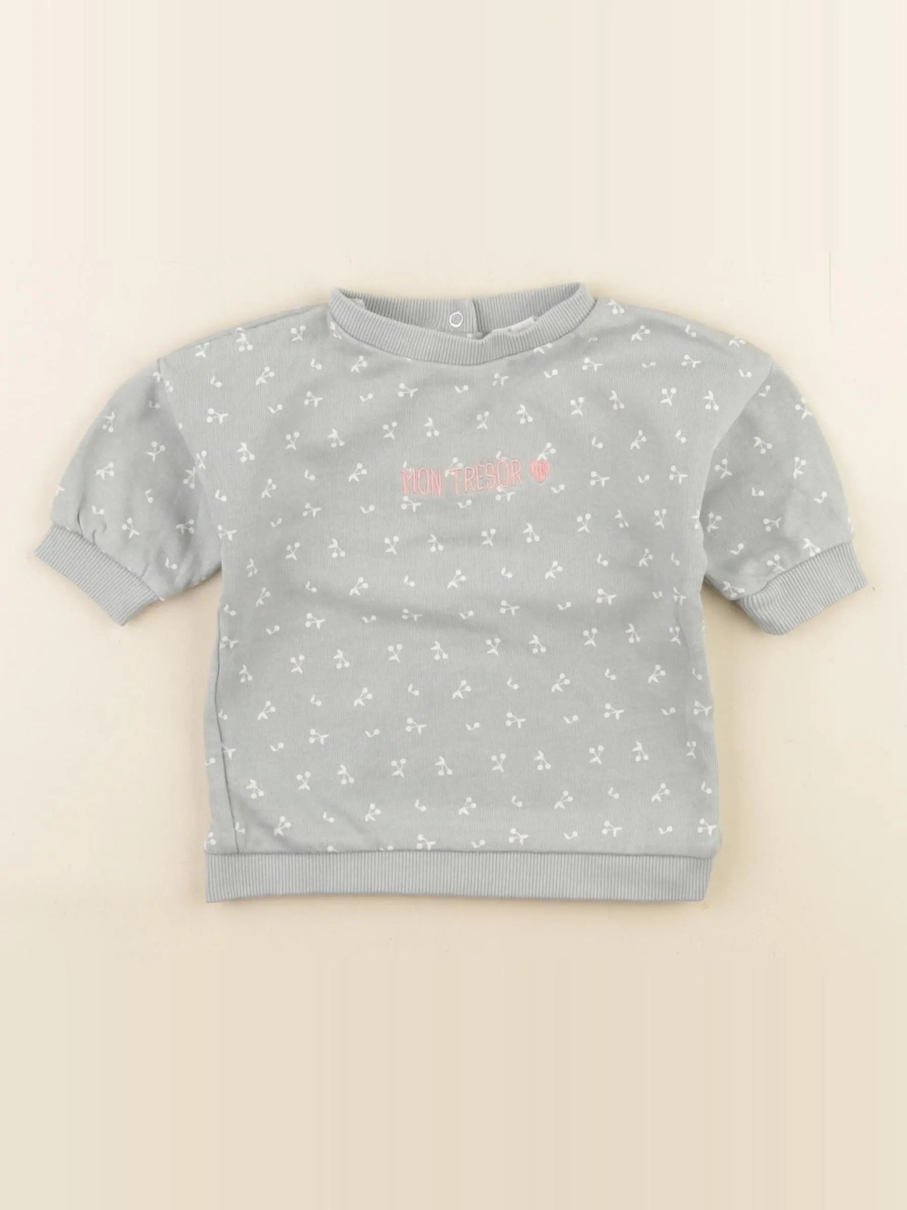 Vertbaudet - robe vert - 3 mois