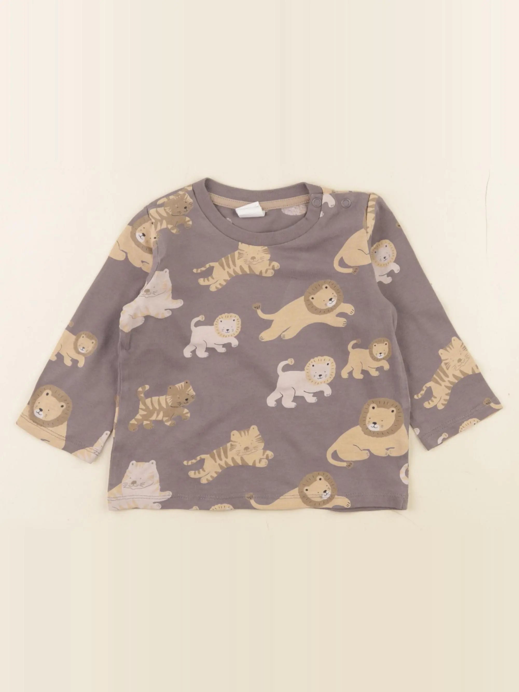 H&M - tee-shirt multicolore - 9/12 mois