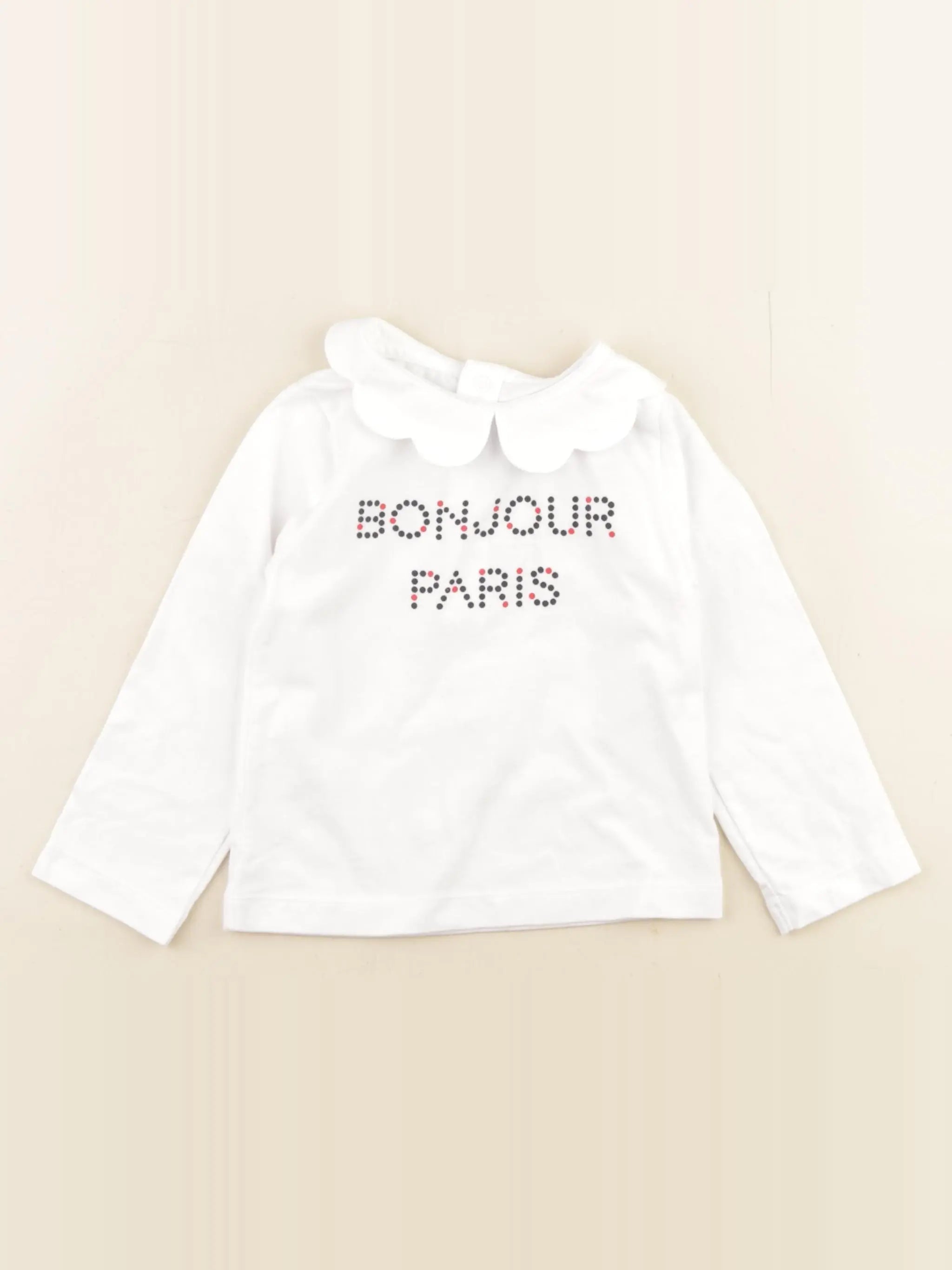 Jacadi - tee-shirt blanc - 24 mois