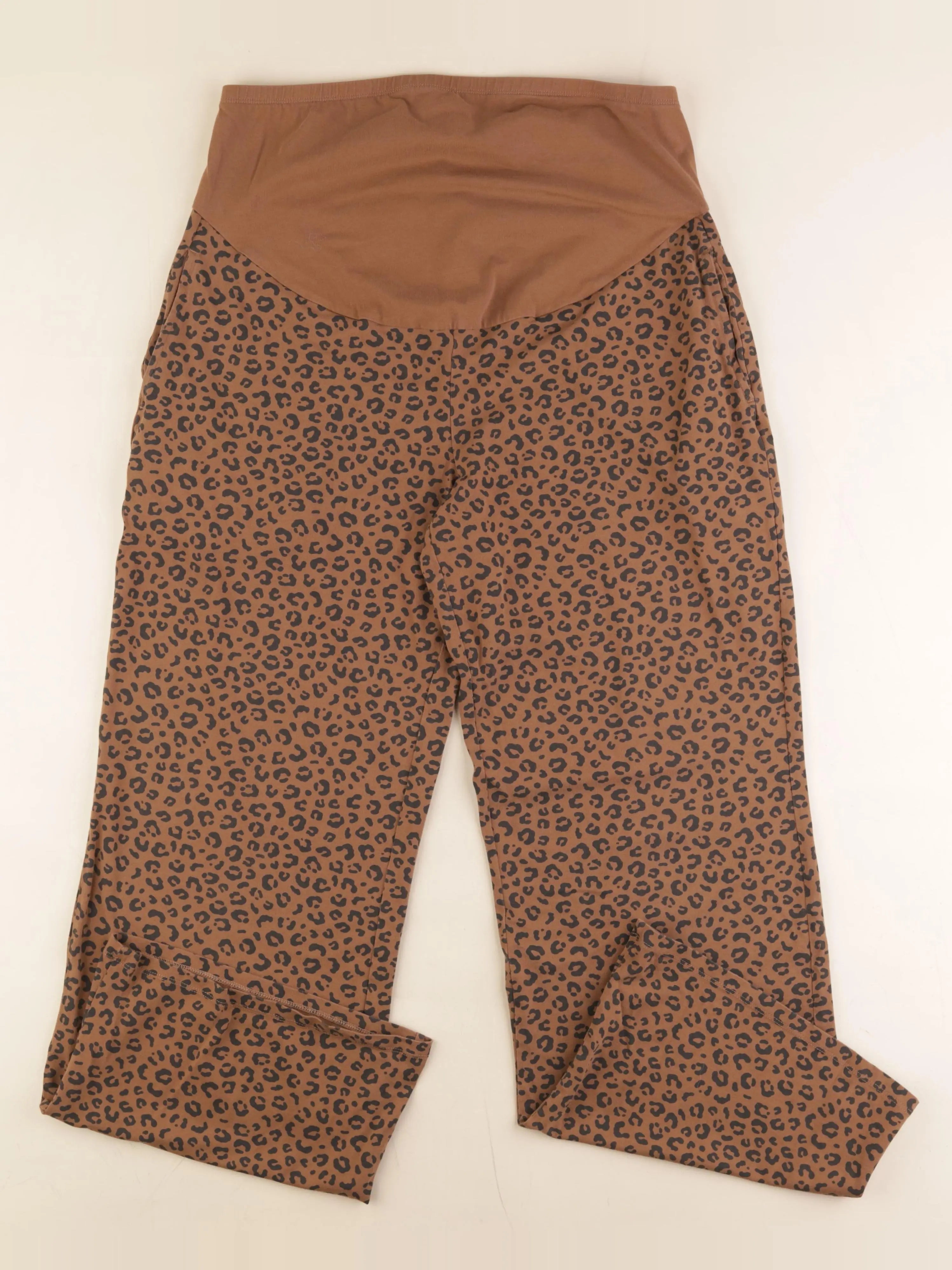 Envie de fraise - legging grossesse marron - 42 à 44