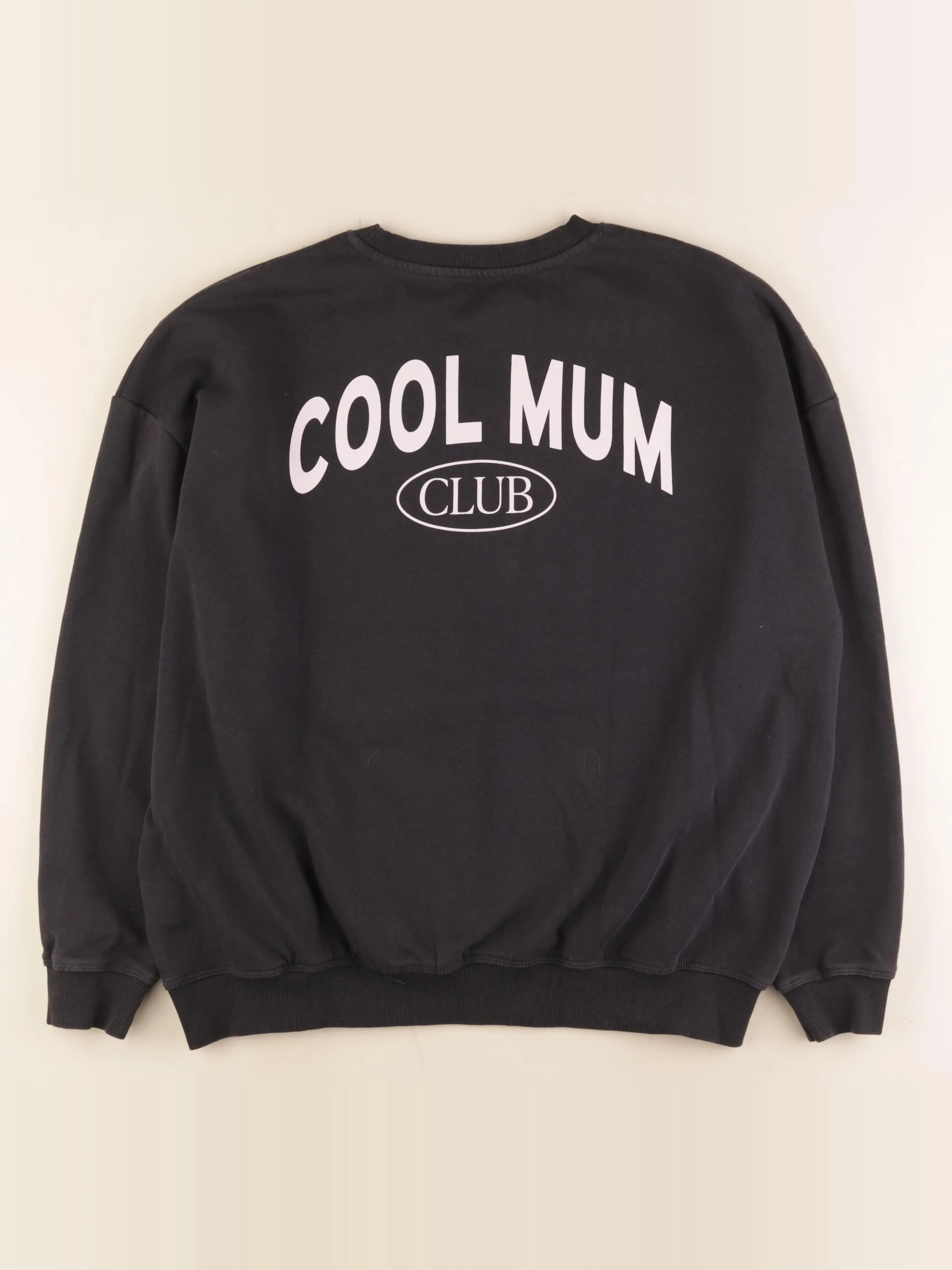 Kiabi - sweat allaitement, grossesse noir - l