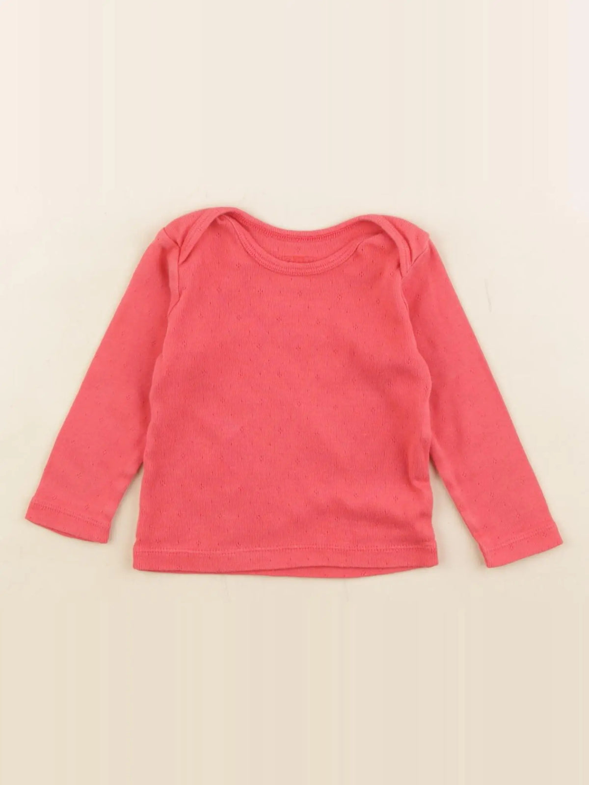 Bonton - tee-shirt rouge - 6 mois