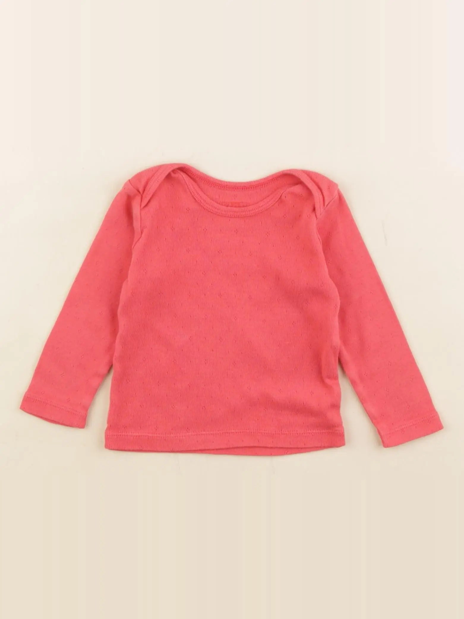 Bonton - tee-shirt rouge - 6 mois