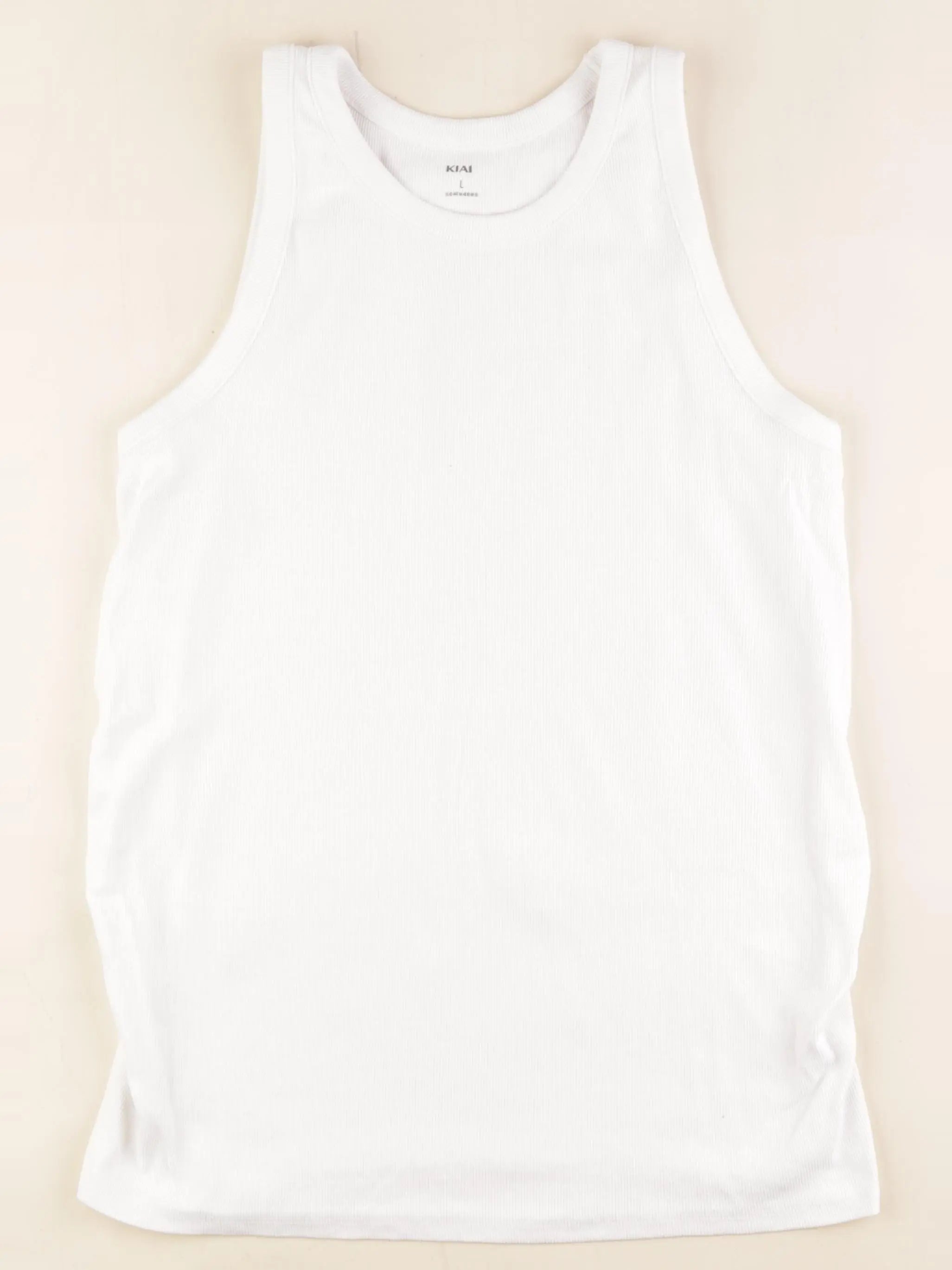 Kiabi - débardeur grossesse blanc - l