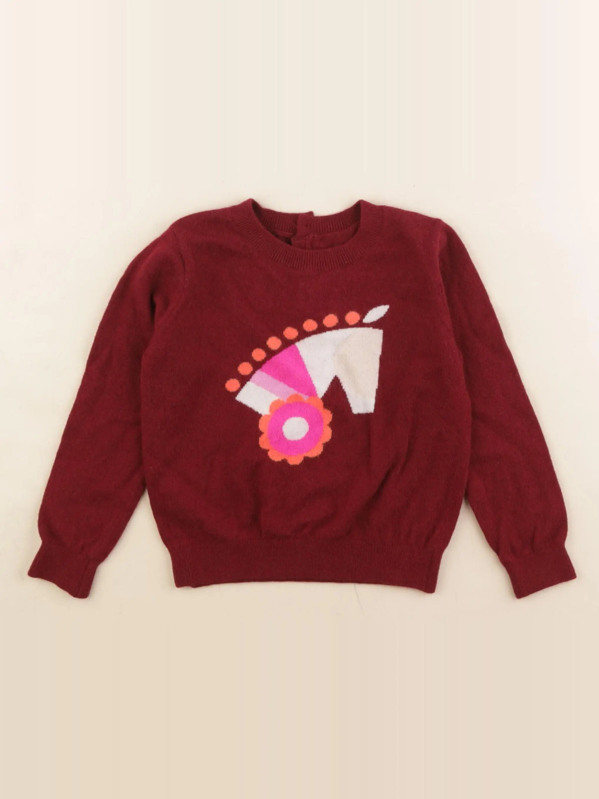Jacadi - gilet rouge - 4 ans