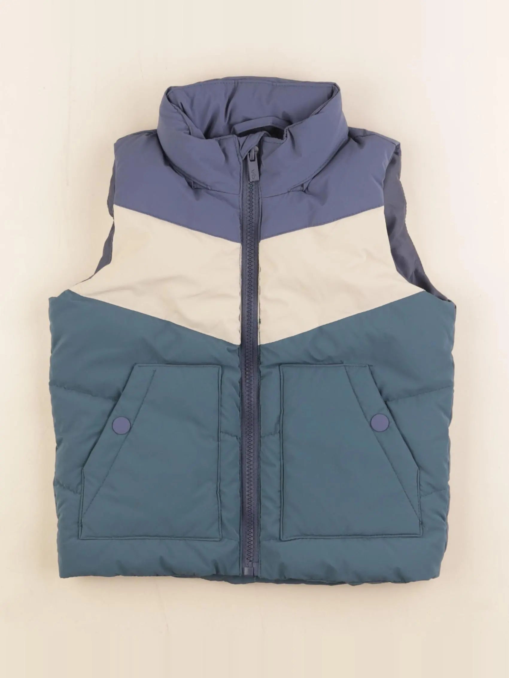 Vertbaudet - doudoune bleu - 3 ans