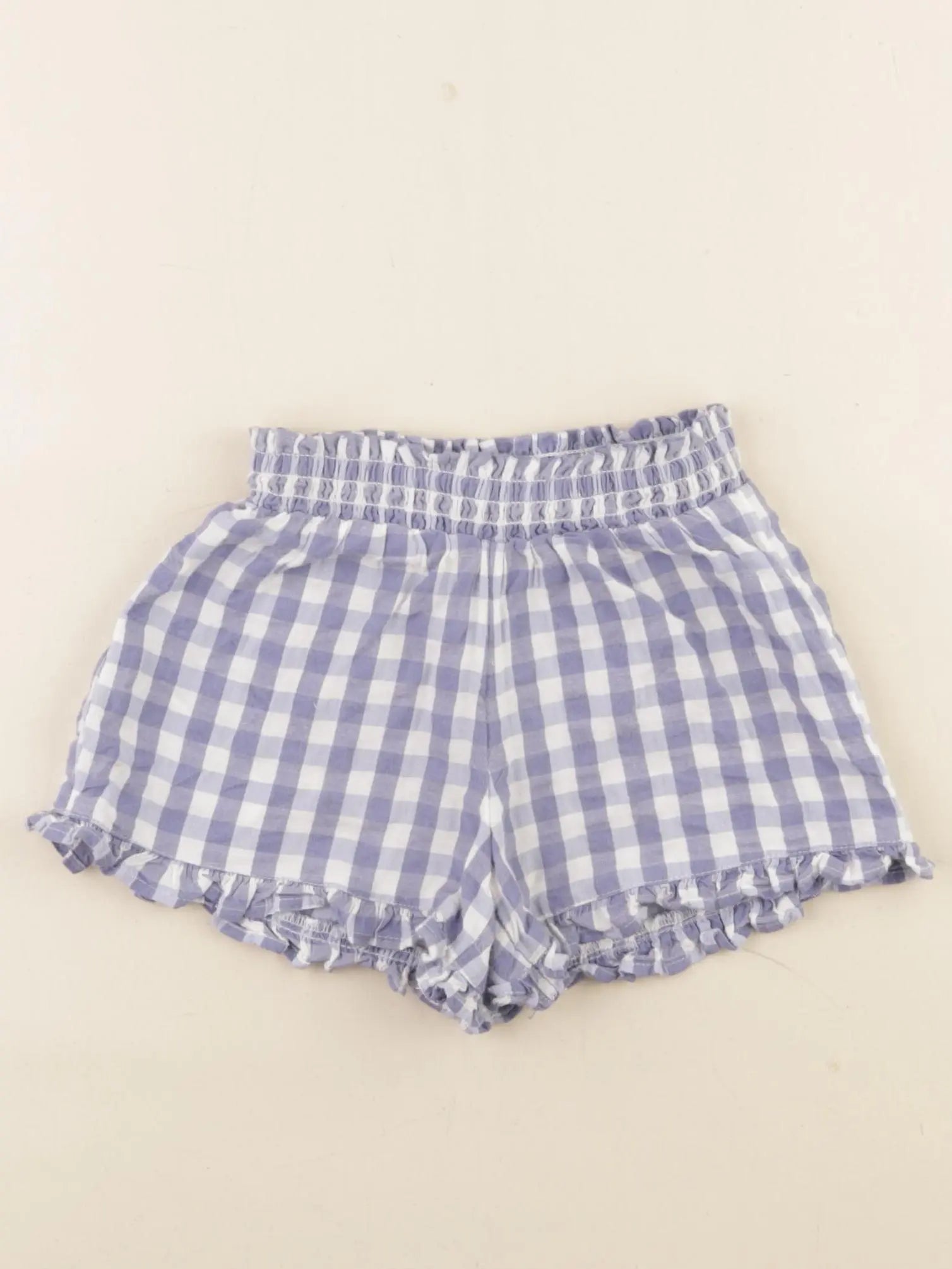 Mango - short bleu, blanc - 18/24 mois
