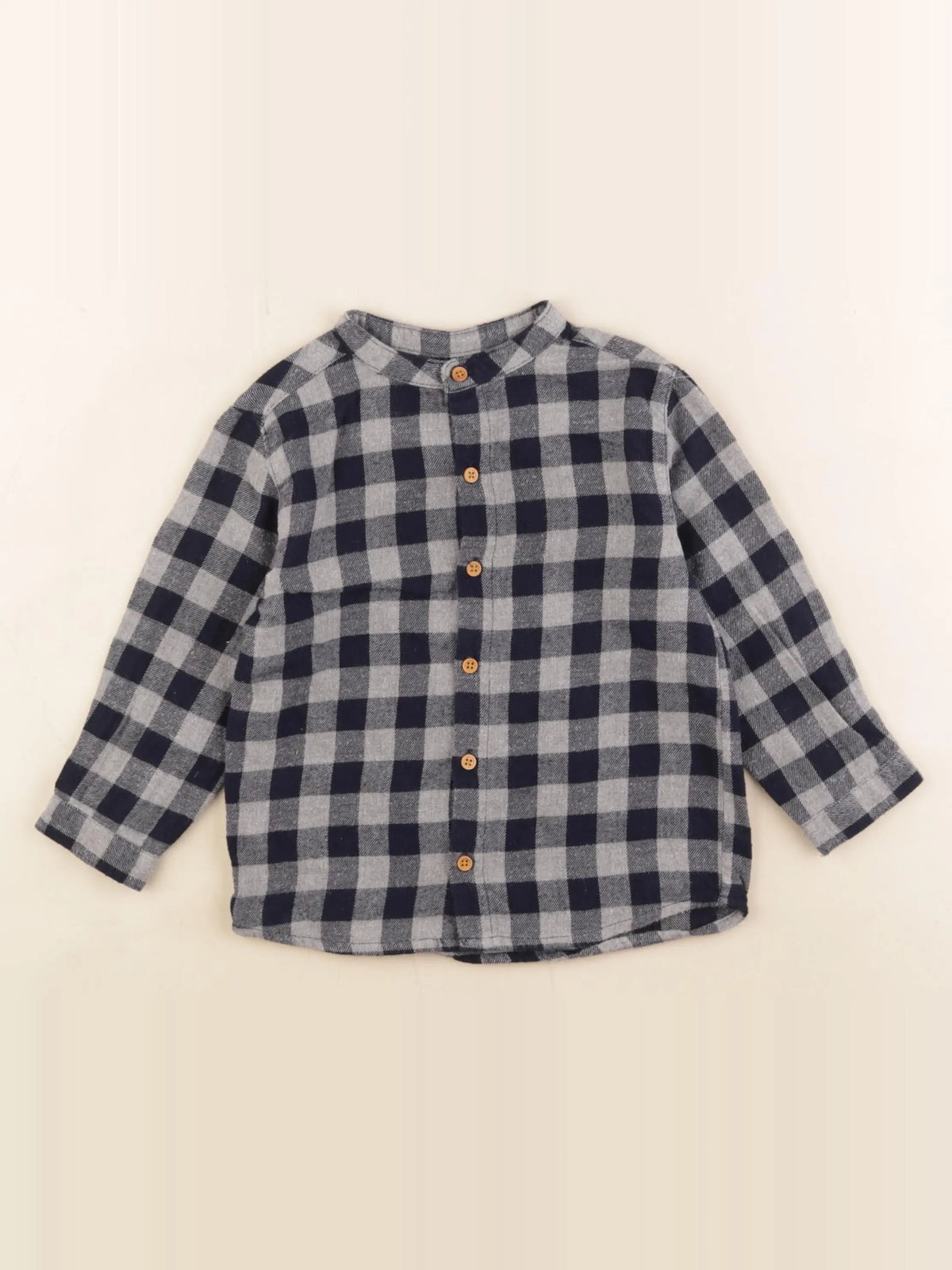 Boutchou - chemise bleu - 24 mois