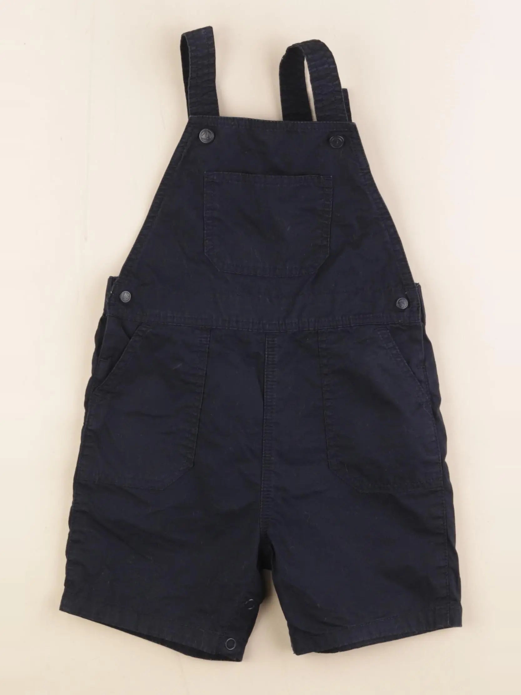 Petit Bateau - salopette bleu - 24 mois