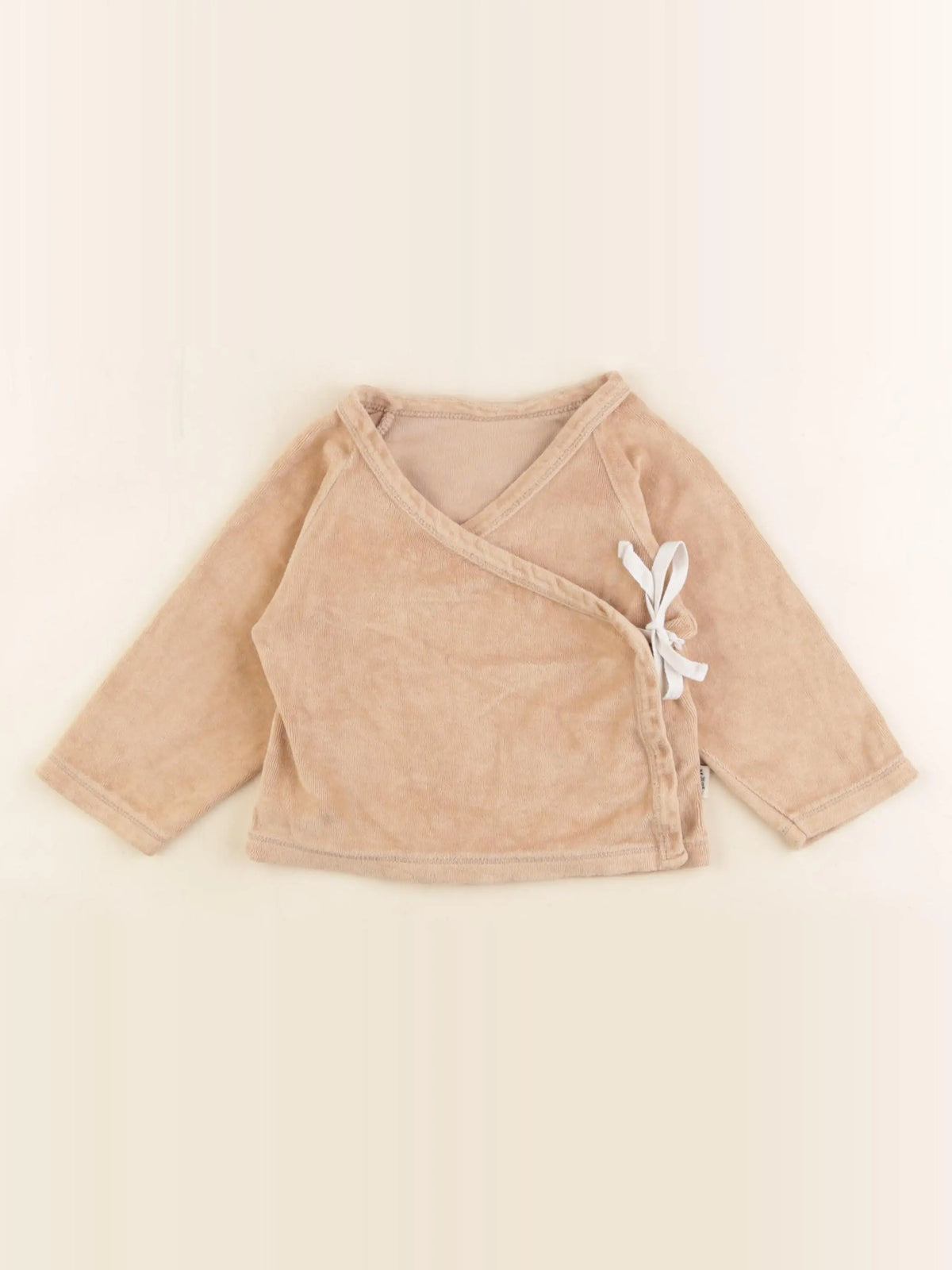 Poudre Organic - gilet beige - 9 mois
